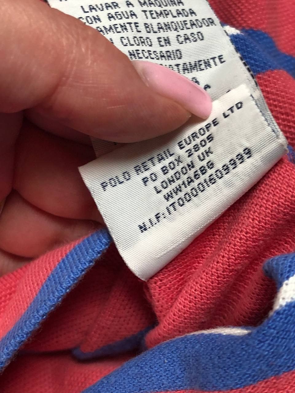 Polo Ralph Lauren × Vintage Vintage Polo Ralph Lauren Striped Pony Polo Shirt Size US L / EU 52-54 / 3 - 6 Thumbnail