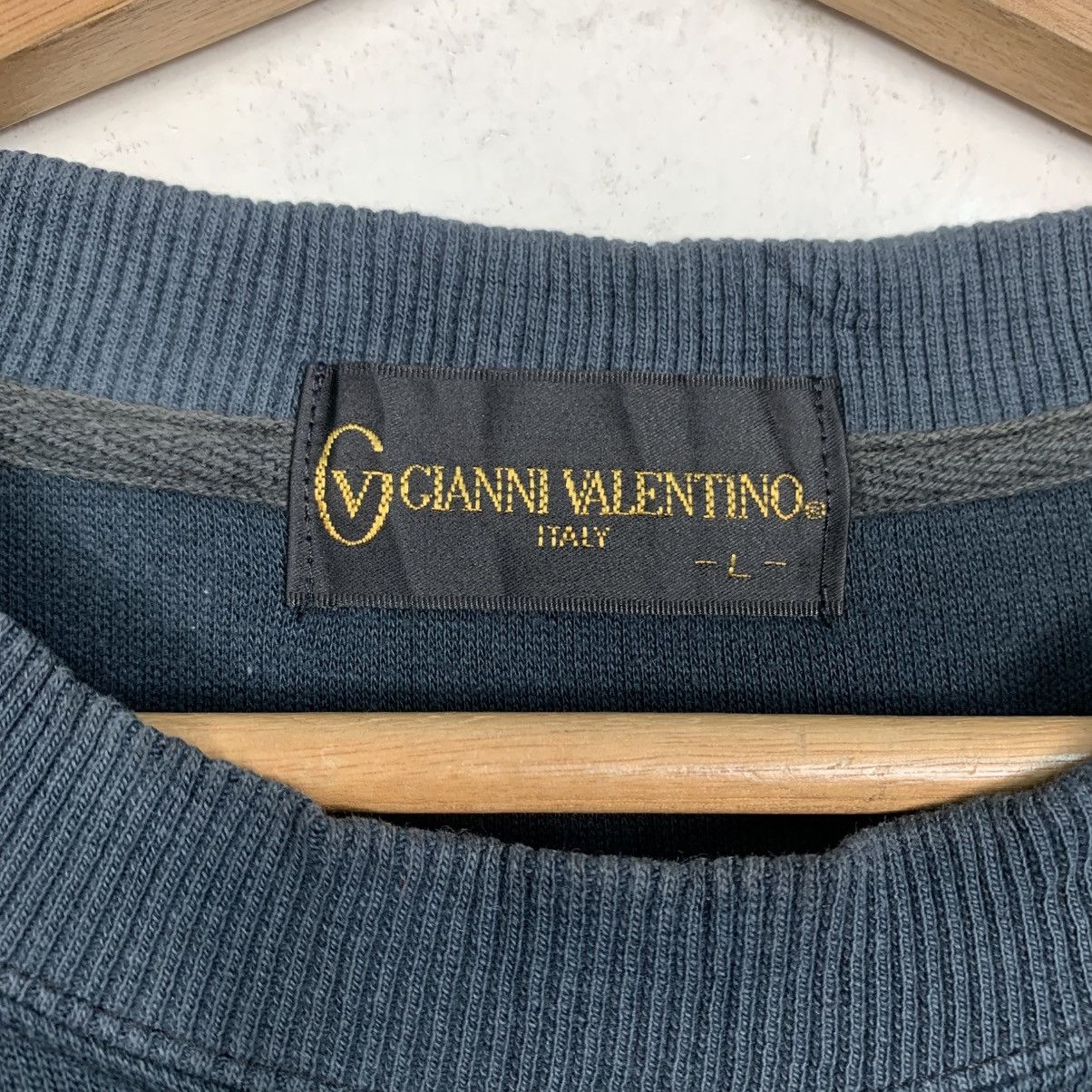 Japanese Brand Gianni Valentino Crewneck Sweatshirt Size US L / EU 52-54 / 3 - 11 Thumbnail
