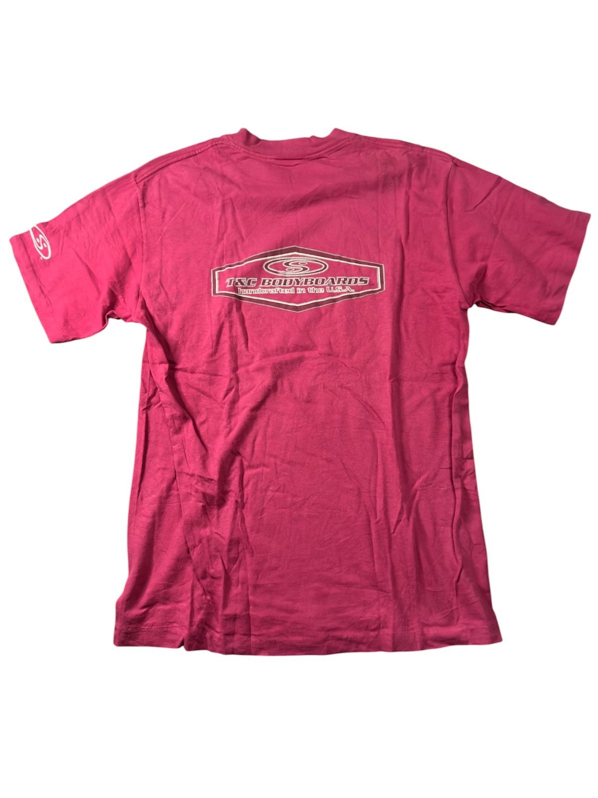 Hypebeast Vintage 90s Sun Faded T&C Bodyboards Hawaii Made In Usa Rare Size US M / EU 48-50 / 2 - 1 Thumbnail
