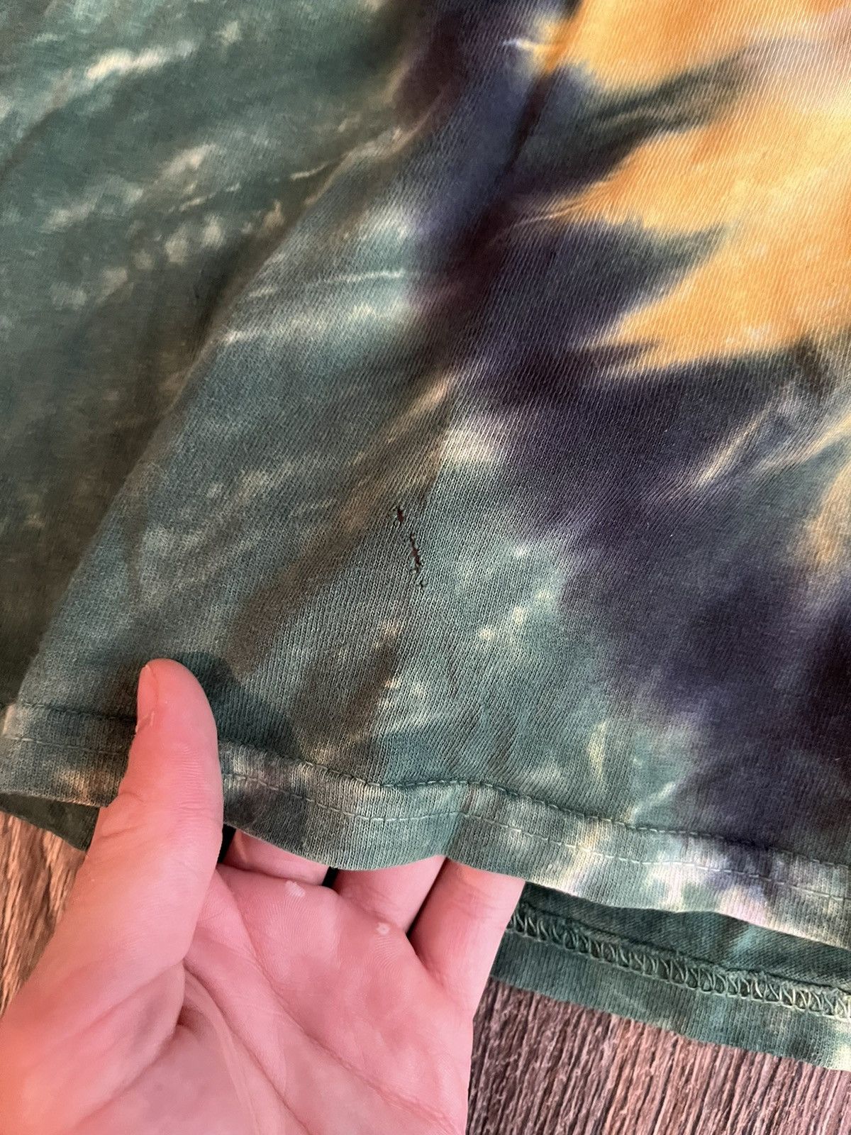 Band Tees VINTAGE GRATEFUL DEAD TIE DYE T-SHIRT AOP Size US L / EU 52-54 / 3 - 7 Thumbnail
