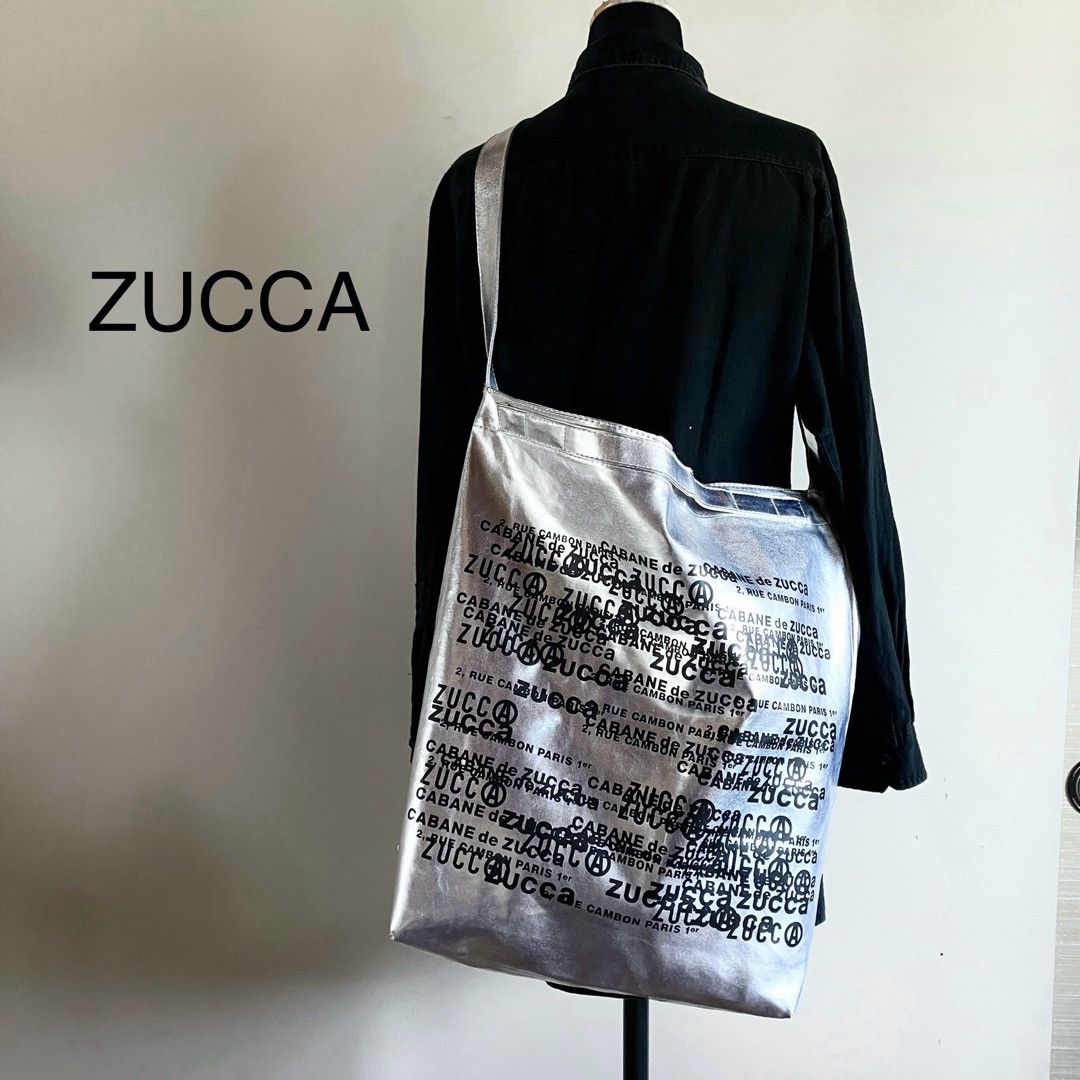 CABANE de ZUCCa Cabane de zucca issey miyake silver metalic sling cross bag Size ONE SIZE - 1 Thumbnail
