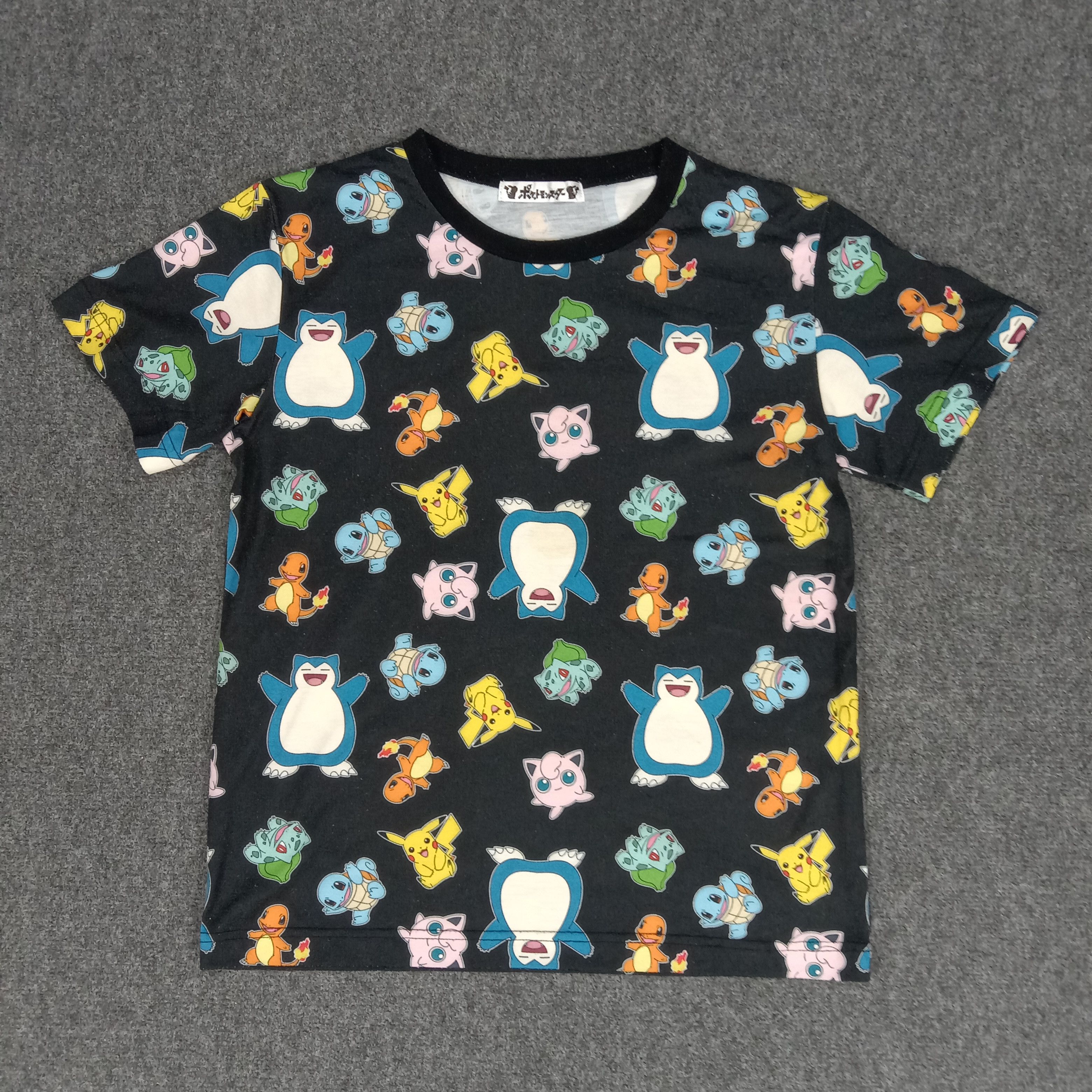 Pokemon × Vintage Pokemon American Cartoon Character Full Print Tshirt Size US M / EU 48-50 / 2 - 1 Thumbnail