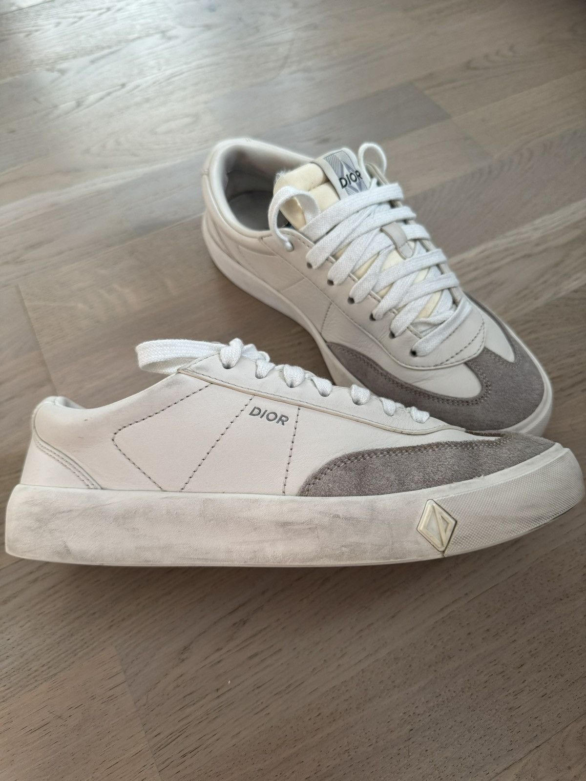 Dior DIOR Sneakers study photos for condition size and measuremen Size US 7 / EU 40 - 1 Thumbnail