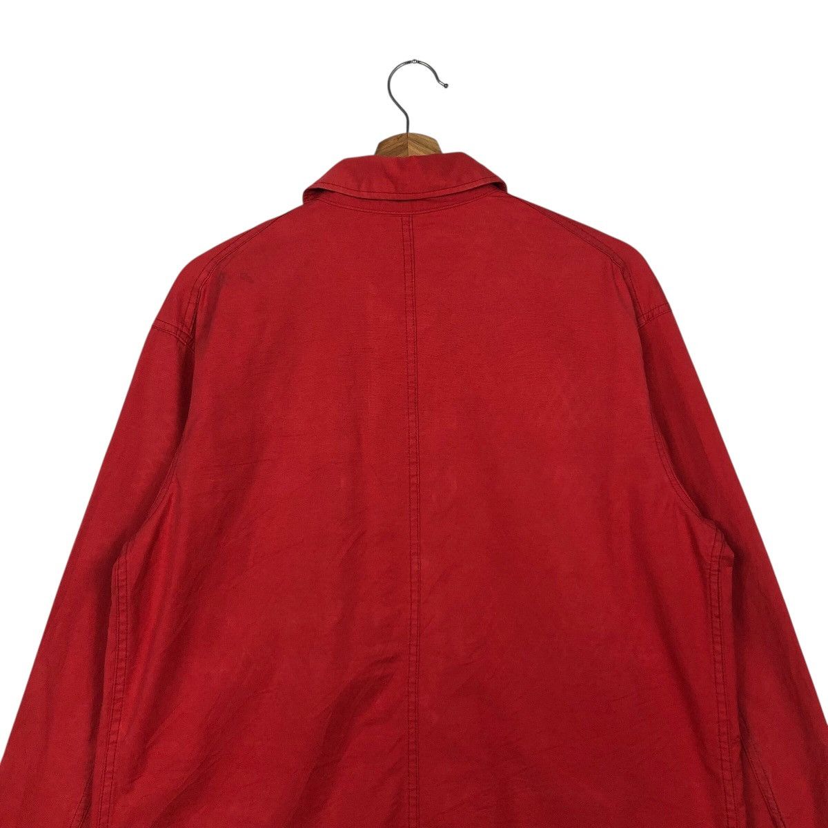 Chaps Ralph Lauren × Japanese Brand Rich Red Vintage Chore Jacket Duck Canvas Chaps Ralph Lauren Size US M / EU 48-50 / 2 - 10 Thumbnail