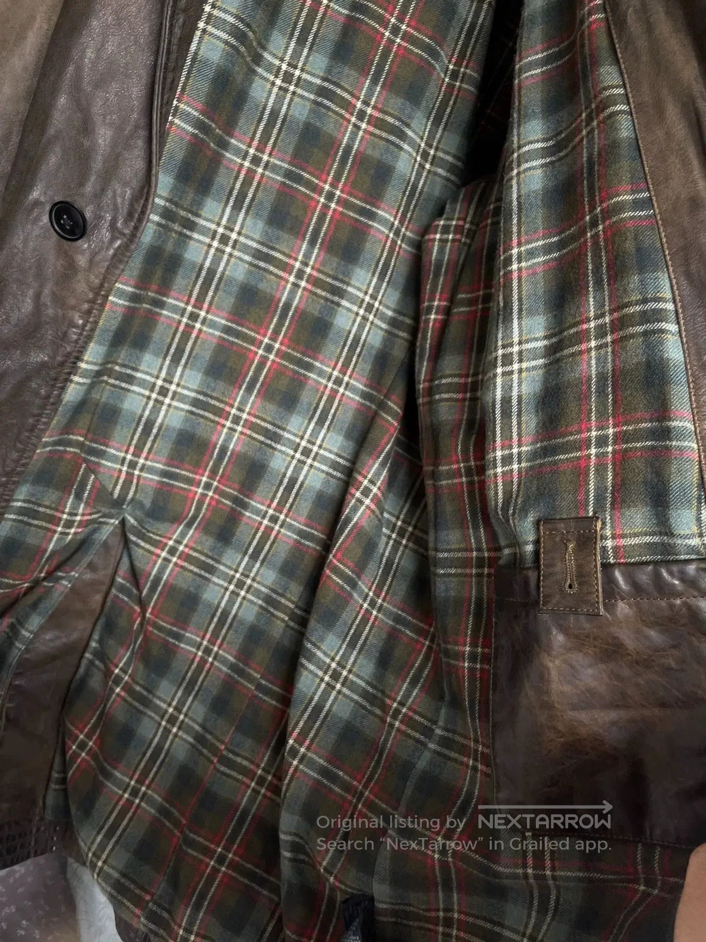 Polo Ralph Lauren Ralph Lauren Long Vintage Leather Coat. Size US XXL / EU 58 / 5 - 5 Thumbnail