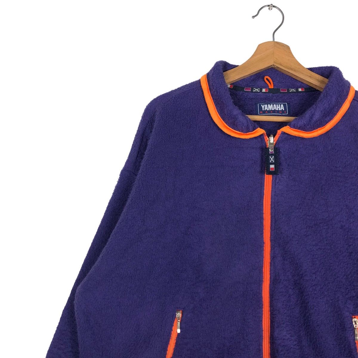 Japanese Brand 🔥Vintage Yamaha Fleece Zipper Jacket Racing Size US M / EU 48-50 / 2 - 7 Thumbnail
