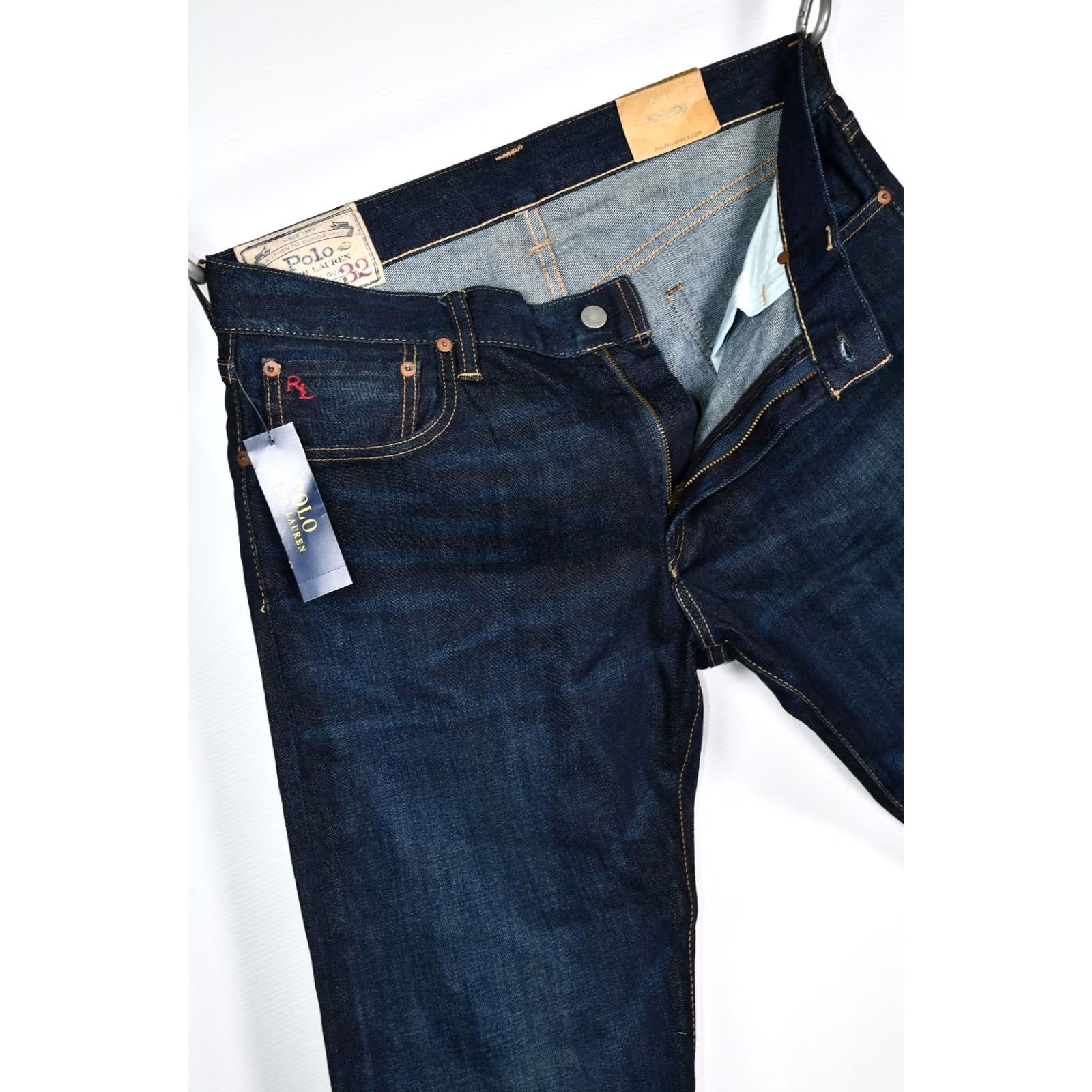 Polo Ralph Lauren Polo Ralph Lauren The Varick Slim Straight Jeans Men W34 L32 Blue 34in Inseam 32in Denim Solid Slim 100% Cotton Casual Casual Mens Size US S / EU 44-46 / 1 - 5 Thumbnail