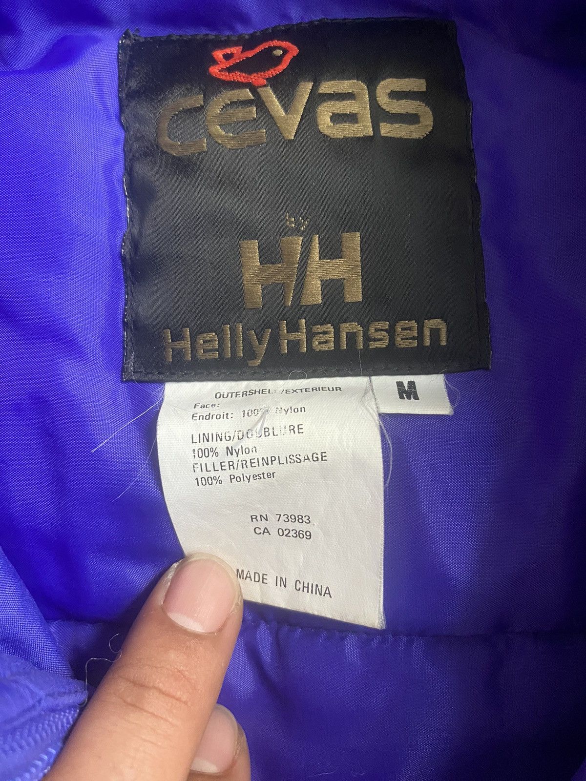 Helly Hansen × Vintage Vintage Cevas by Helly Hansen Jacket Size M / US 6-8 / IT 42-44 - 7 Thumbnail