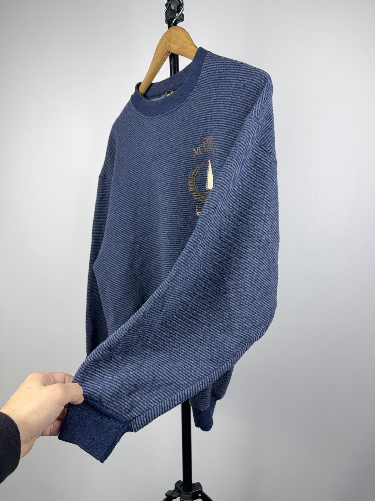 Vintage 90s H.I. Miller Gold Newport Oregon Nautical Sweatshirt USA Size US M / EU 48-50 / 2 - 8 Thumbnail