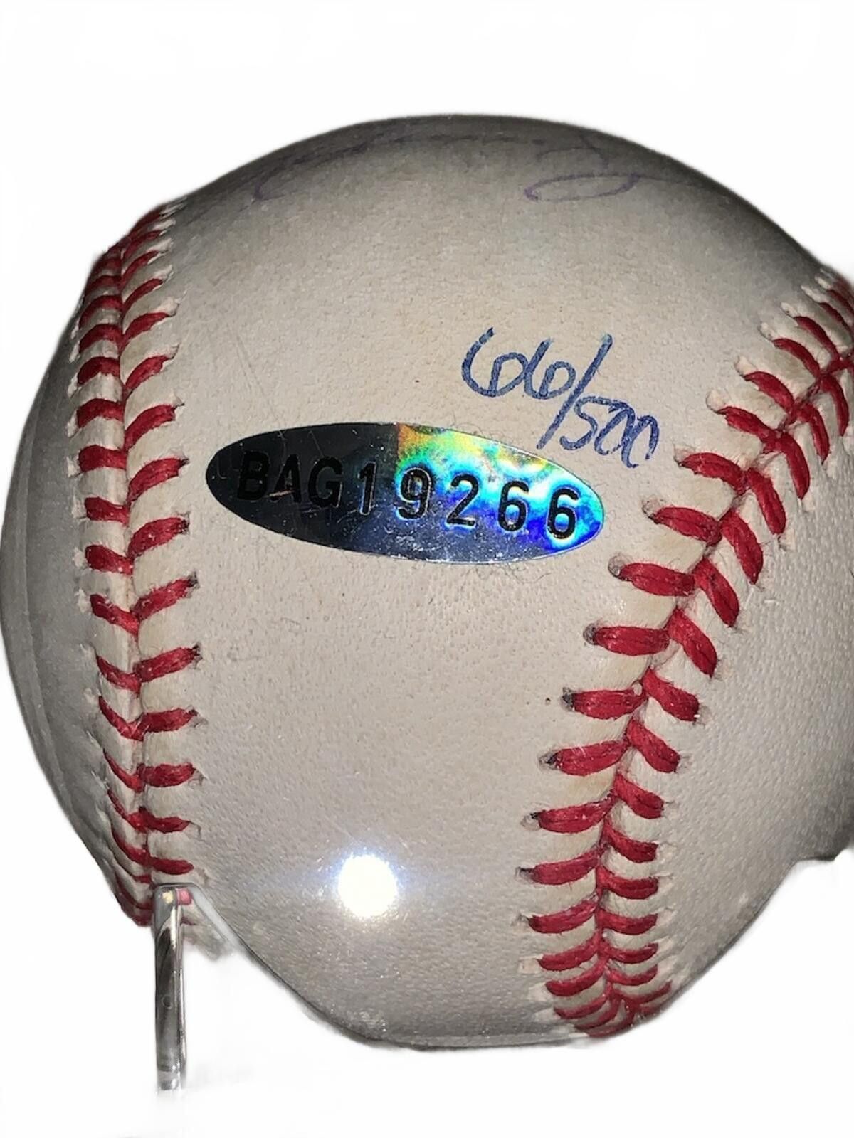 Other 2000 MLB Opening Day Ken Griffey Jr Auto Baseball UD Auth Size ONE SIZE - 2 Thumbnail