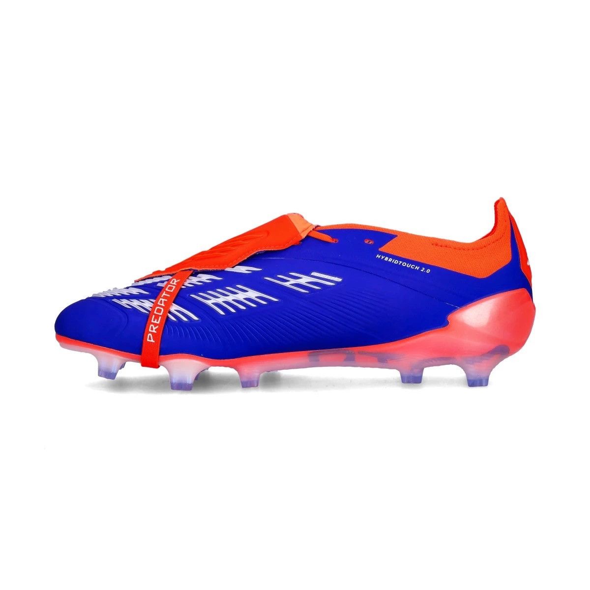 Adidas Adidas Predator 24 FG Elite Tongue Lucid Blue Solar Red Size US 10.5 / EU 43-44 - 5 Thumbnail