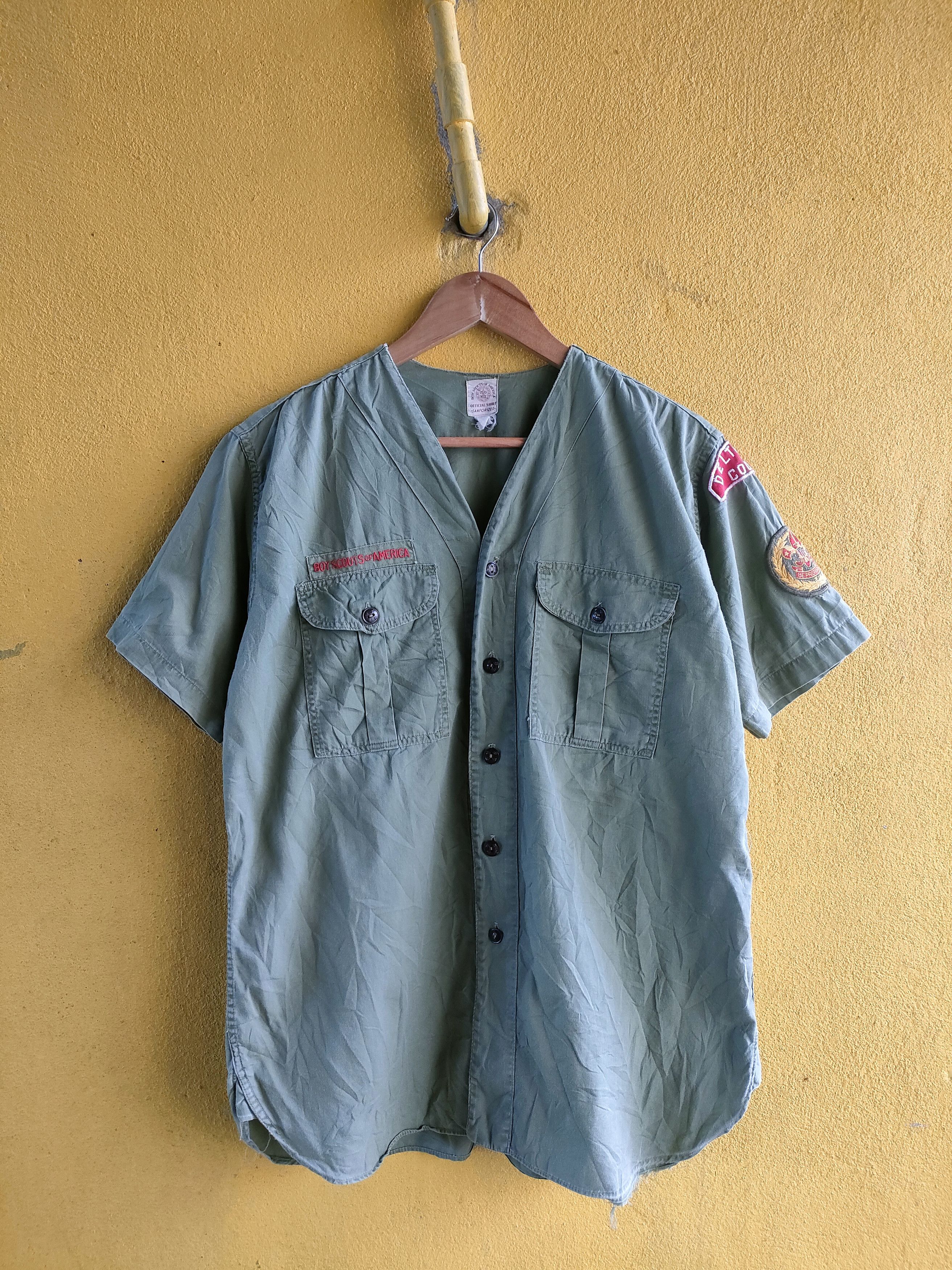 Vintage Vintage 50s Boy scout Uniform Worker Size US L / EU 52-54 / 3 - 1 Thumbnail
