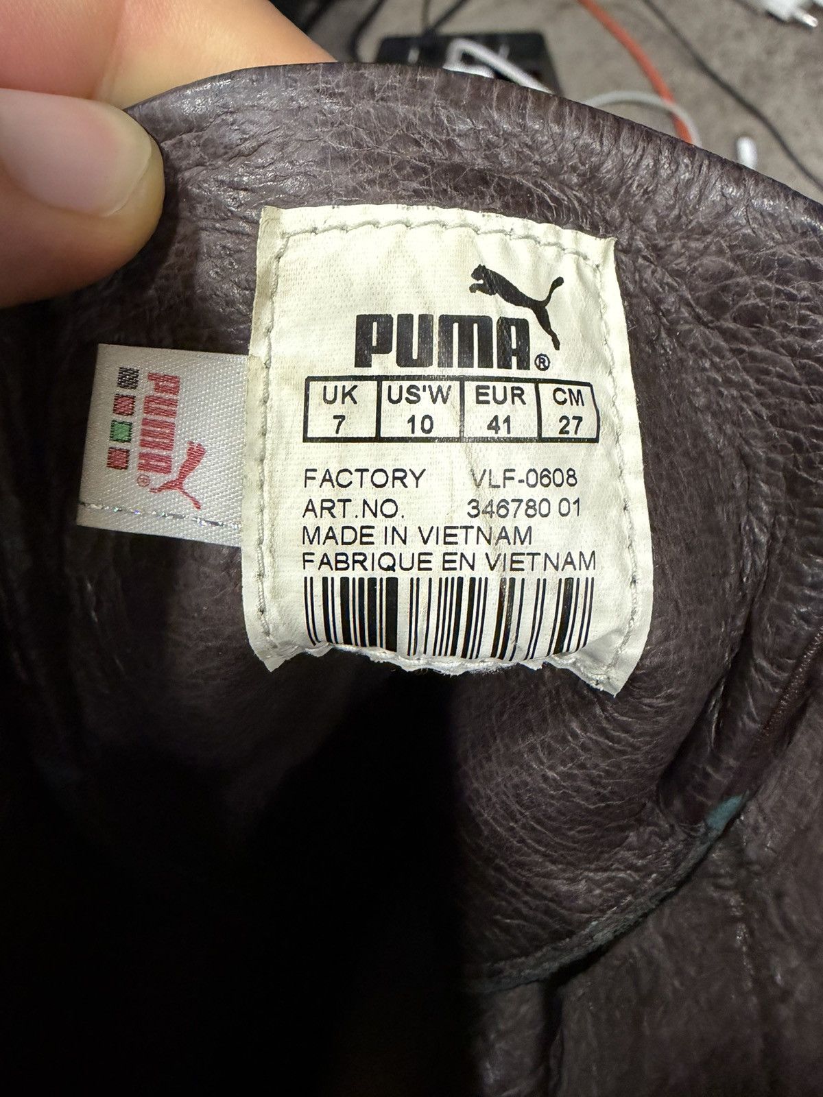Alexander McQueen × Puma Vintage 00s Puma x Alexander McQueen Leather Sneakers Size US 8 / EU 41 - 15 Thumbnail