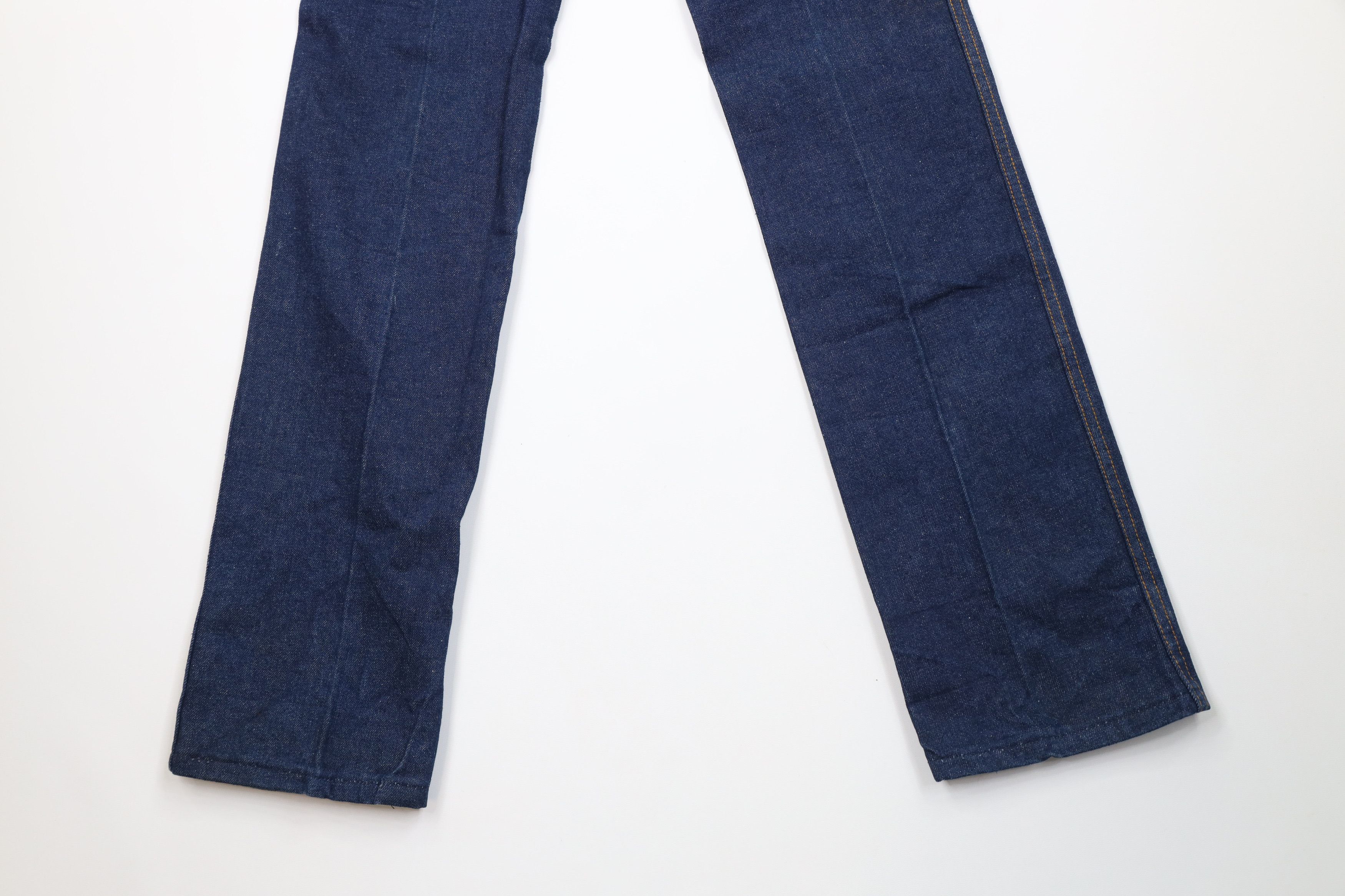 Vintage Vintage 70s Streetwear Straight Leg Denim Jeans Blue USA Size 26" / US 2 / IT 38 - 13 Thumbnail