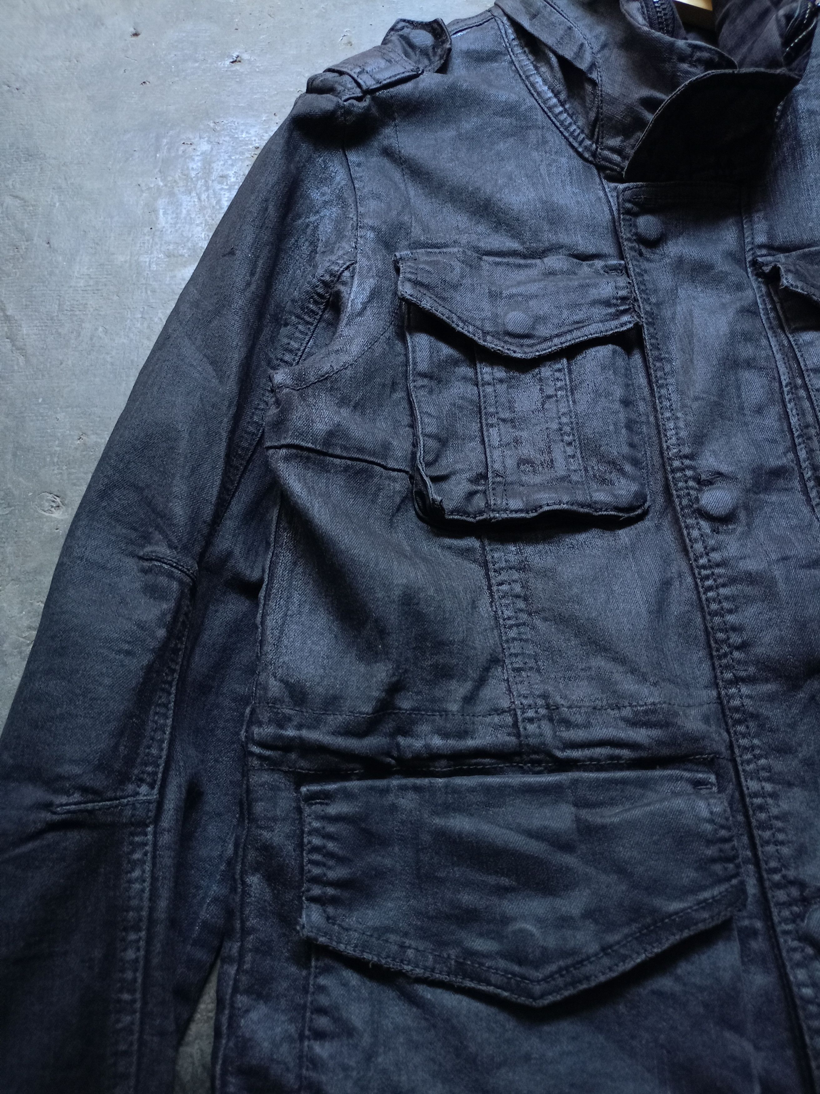 Japanese Brand Buckaroo jeans Waxed Jacket Size US L / EU 52-54 / 3 - 5 Thumbnail