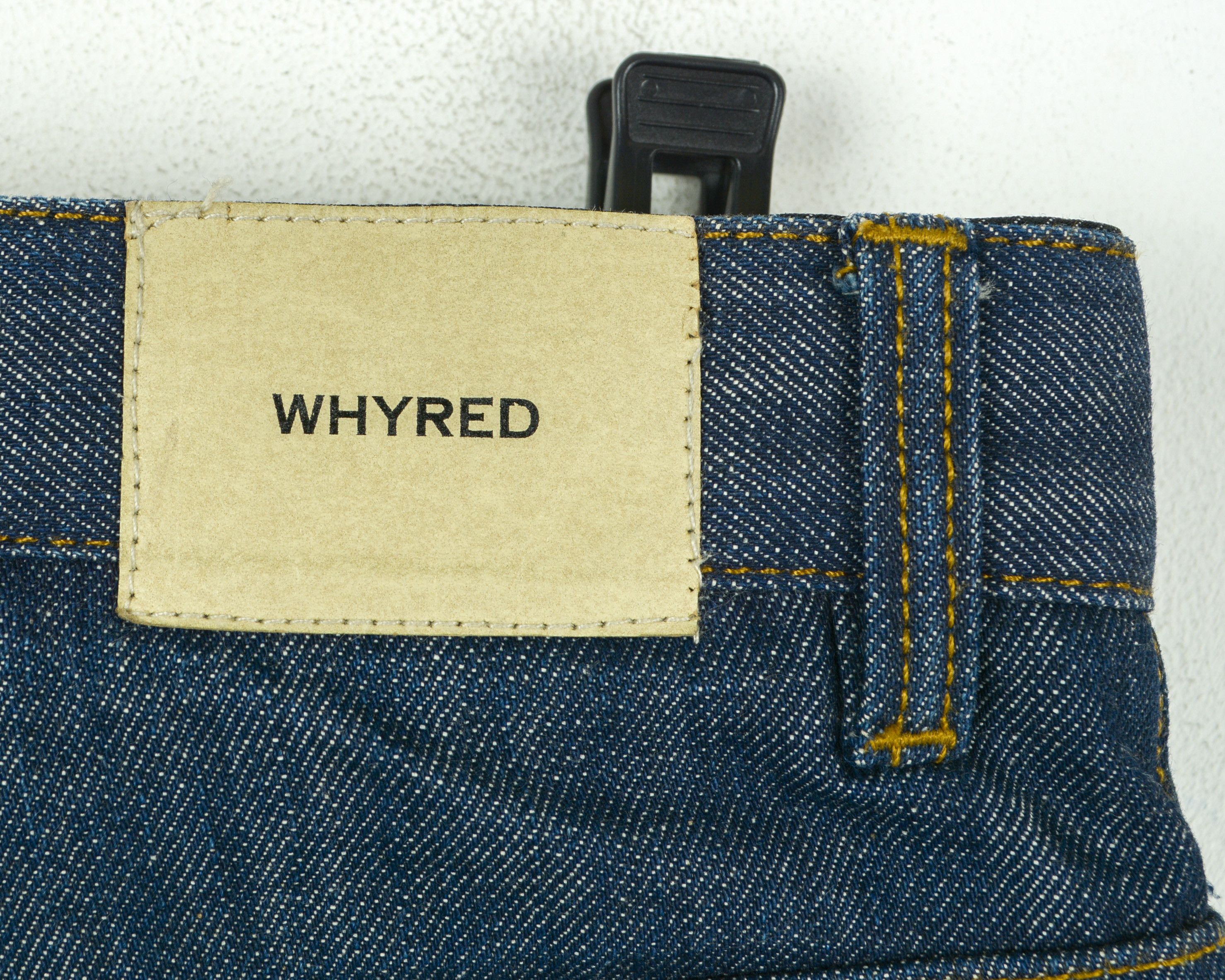Whyred Selvage Hell Basic Denim Rigid W33 L34 Taper Jeans Unwashed Size US 33 - 5 Thumbnail