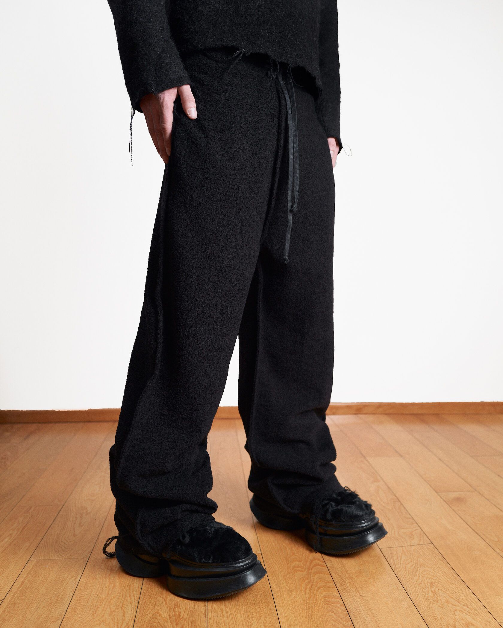 Other NKTRMNV WIDE WOOL TRACKPANTS 07.01 Size US 36 / EU 52 - 3 Thumbnail