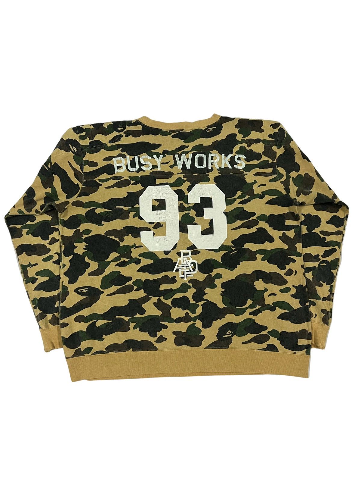 Bape 1st Camo Generals Crewneck Size US XL / EU 56 / 4 - 17 Thumbnail