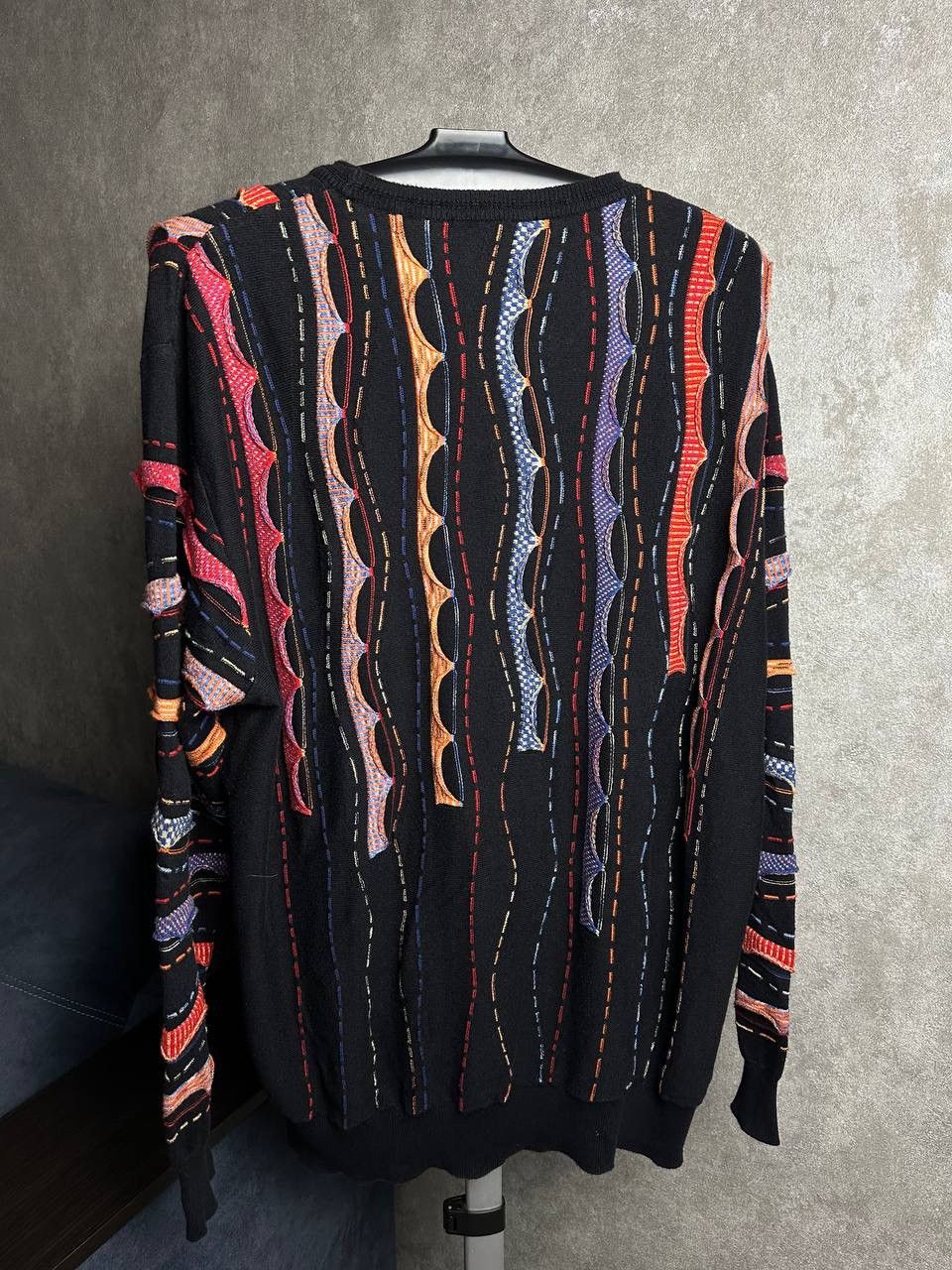 Other Montechiaro Italy Knit Sweater Coogi Style Y2K Size US L / EU 52-54 / 3 - 4 Thumbnail