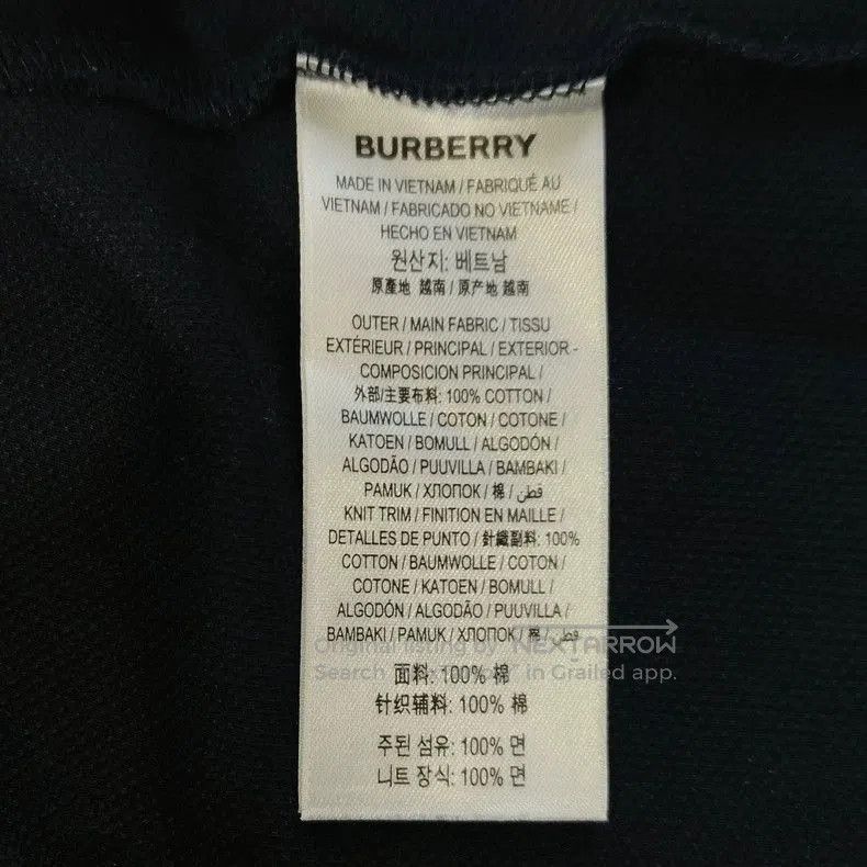 Burberry Burberry Black Logo Button Polo Shirt. Size US L / EU 52-54 / 3 - 5 Thumbnail