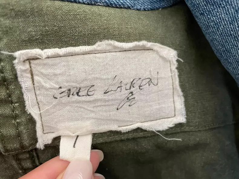 Greg Lauren greg lauren Men's military green rare patchwork jacket 2506 Size US S / EU 44-46 / 1 - 8 Thumbnail