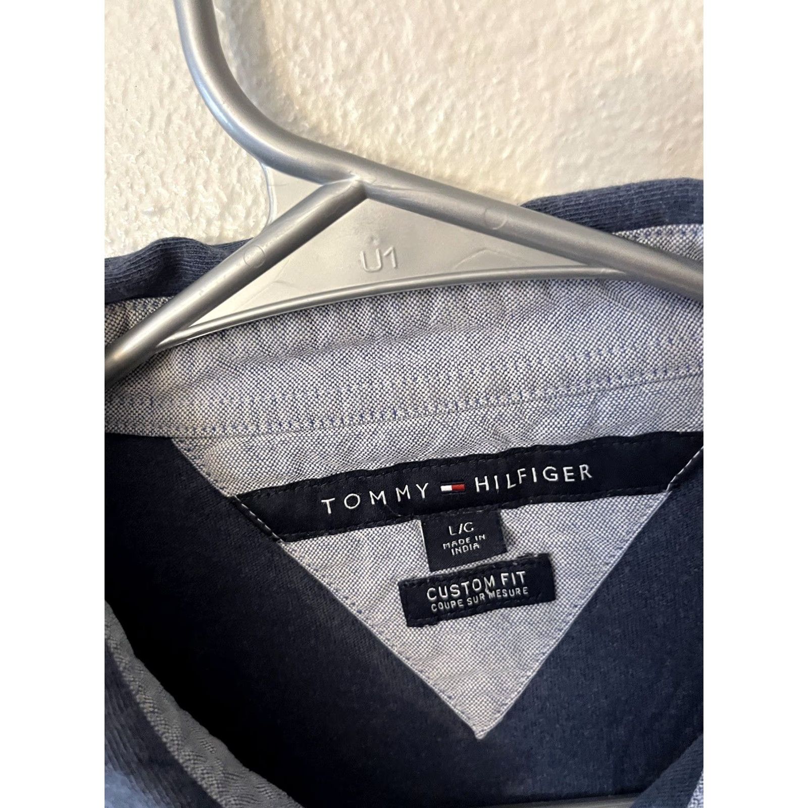 Tommy Hilfiger Tommy Hilfiger Polo Shirt Short Sleeve Size L Blue Mens Polo Shirt Slim Fit Regular Type Polo Size US L / EU 52-54 / 3 - 2 Thumbnail