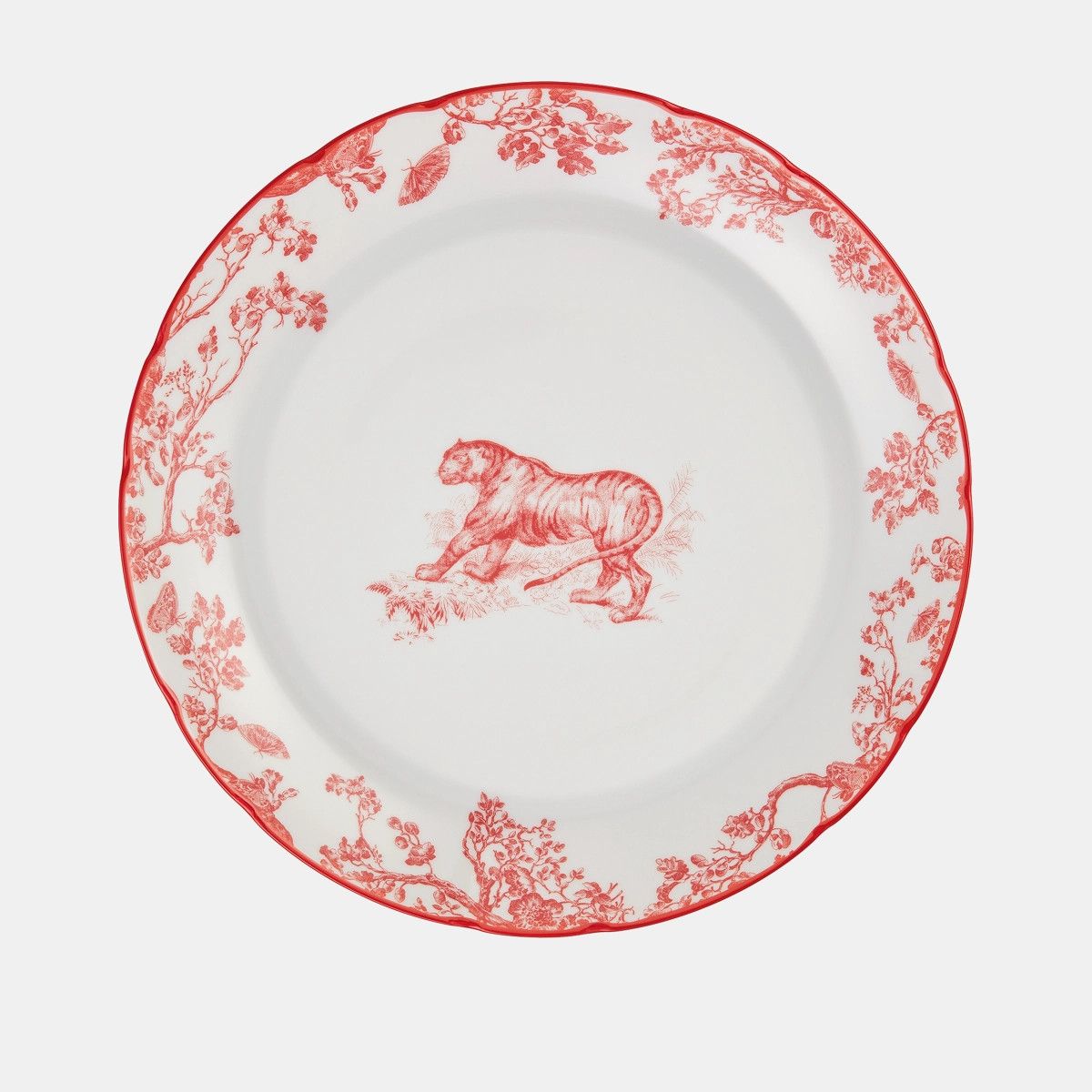 Dior o1bcso1str0225 Size:OS/ Pie Dish in Red Toile Size ONE SIZE - 1 Thumbnail