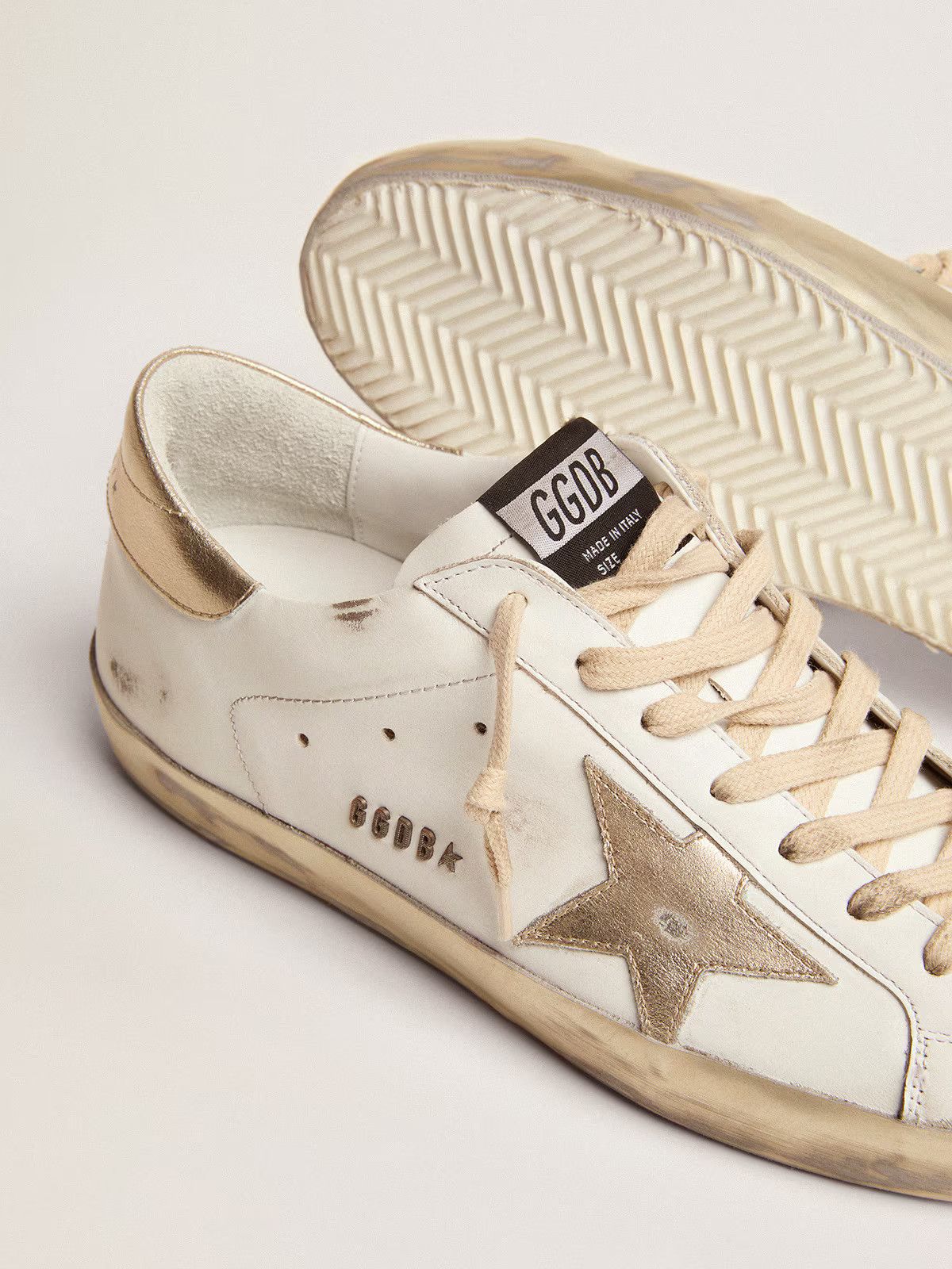 Golden Goose o1w1db10226 Super-Star Sneakers In Multicolor Size US 12 / EU 45 - 4 Thumbnail