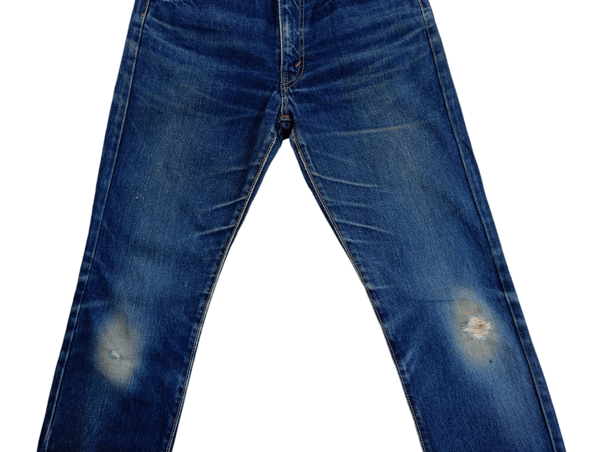 Big John × Vintage BIG JOHN Distressed Vintage Streetwear Denim Size US 30 / EU 46 - 2 Thumbnail
