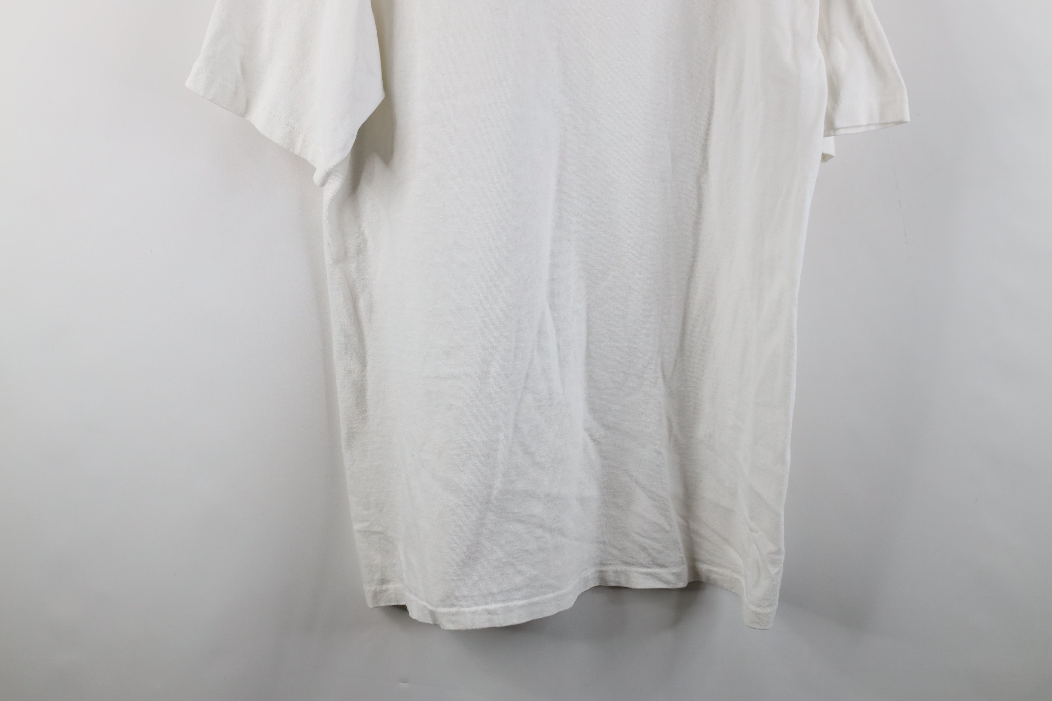 Columbia × Vintage Vintage 90s Columbia Heavyweight Cotton T-Shirt White USA Size US L / EU 52-54 / 3 - 14 Thumbnail