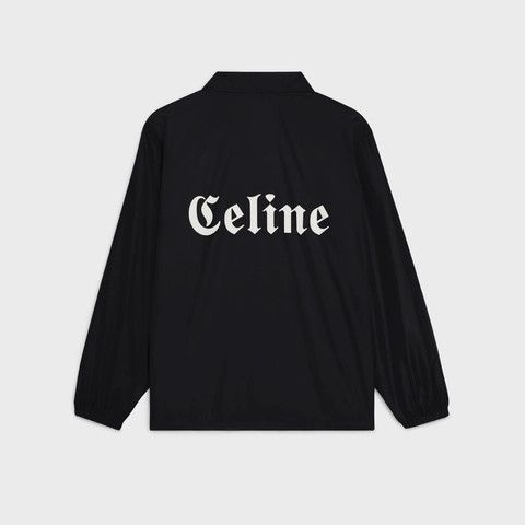 Celine o1bcso1str0824 Coach Jacket in Black Size US S / EU 44-46 / 1 - 2 Thumbnail