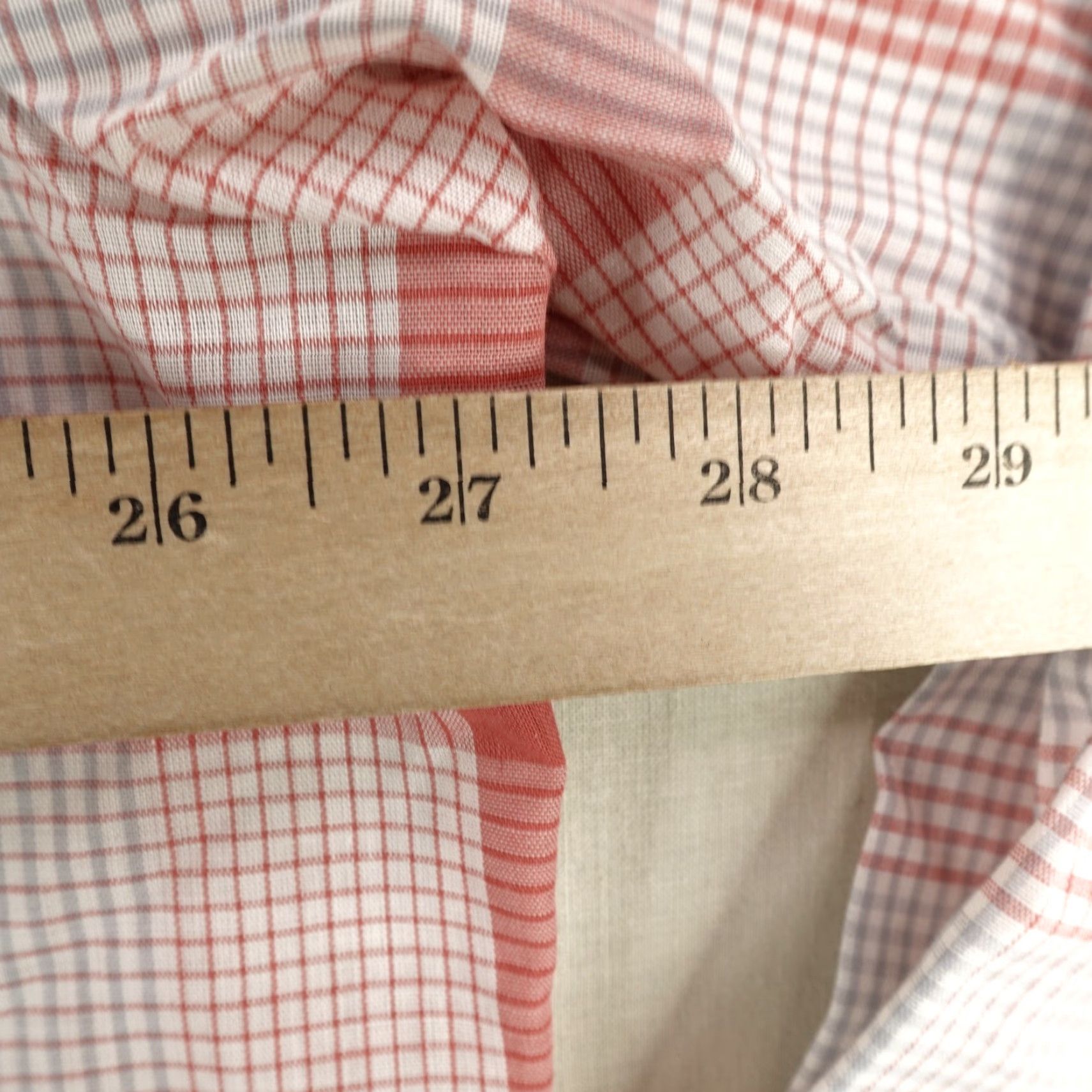 Vintage Vintage Dee Cee Western Shirt Mens 18 2XL Red Plaid Pearl Snap Long Tail USA 70s Size US XXL / EU 58 / 5 - 7 Thumbnail