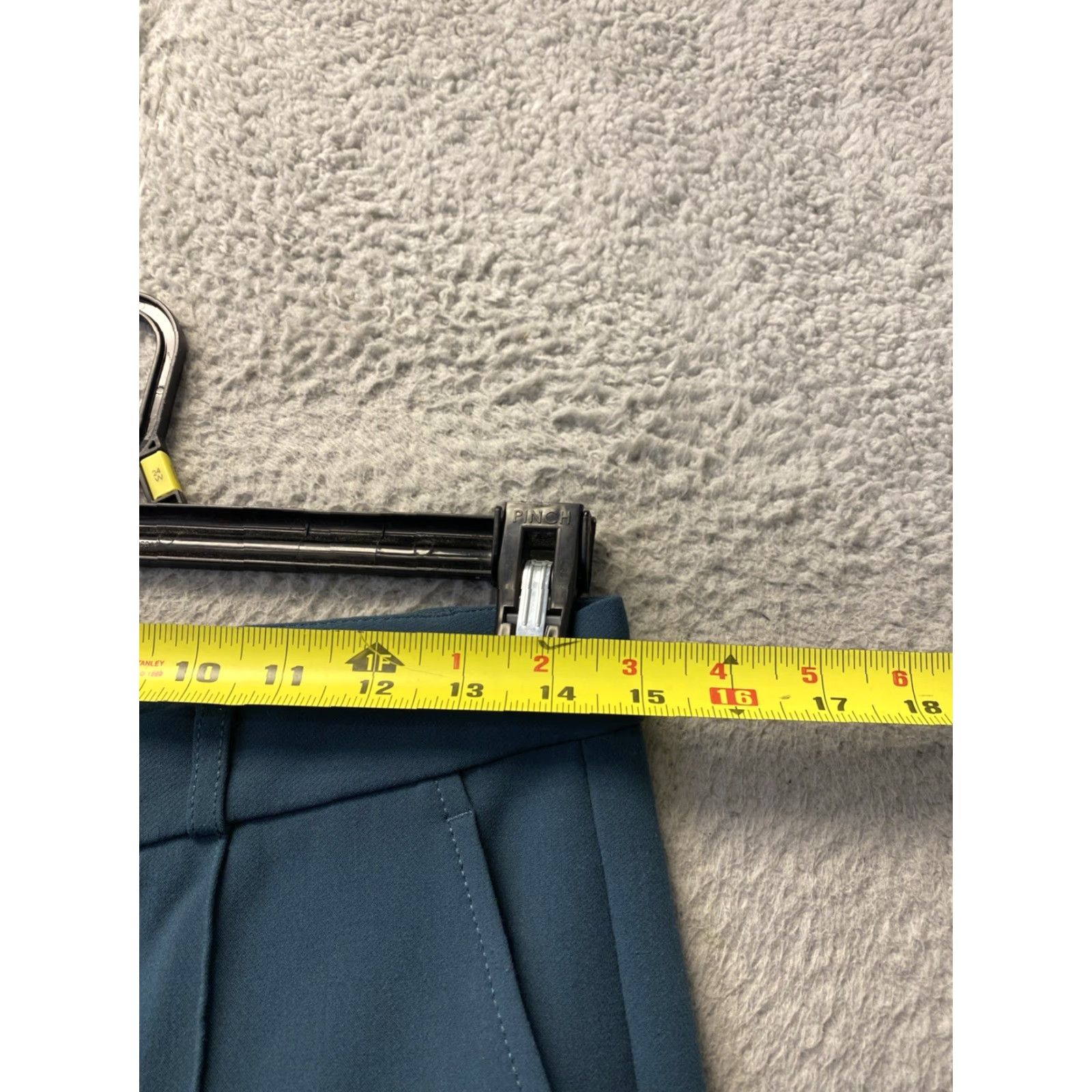Banana Republic Banana Republic Dress Pants Women’s 2S Deep Aqua /0332 Pants Flat Front Stretch Regular 30 In Inseam 32 In Womens Size 26" / US 2 / IT 38 - 3 Thumbnail