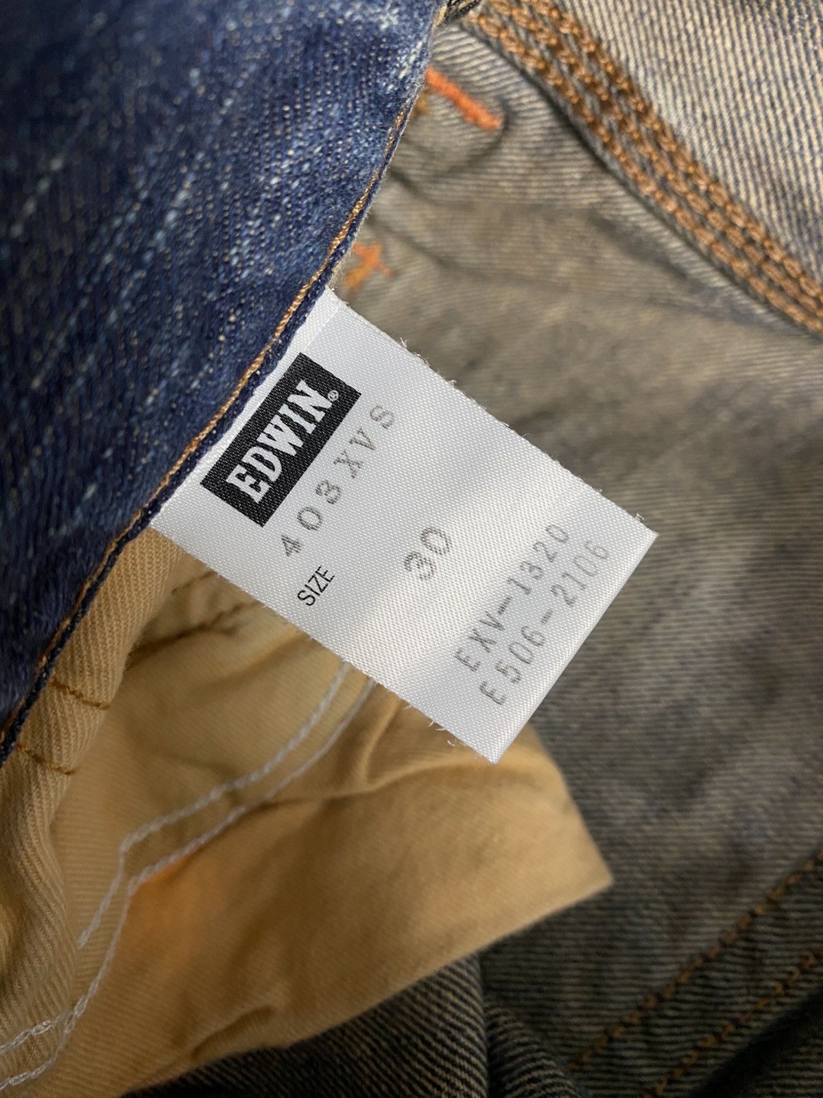 Edwin Vintage Edwin XU Jeans Pants Size US 33 - 5 Thumbnail