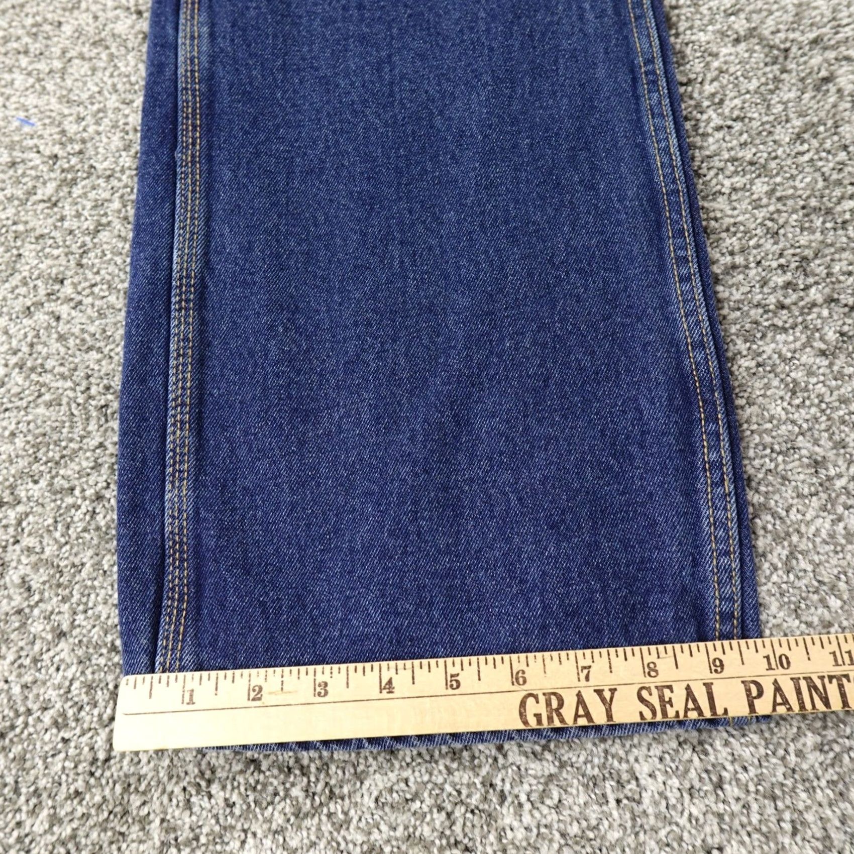 Vintage VTG Big Mac Jeans Mens 38X30 Blue Denim Wide-Leg Baggy Carpenter Skate Work Y2K Size US 38 / EU 54 - 3 Thumbnail