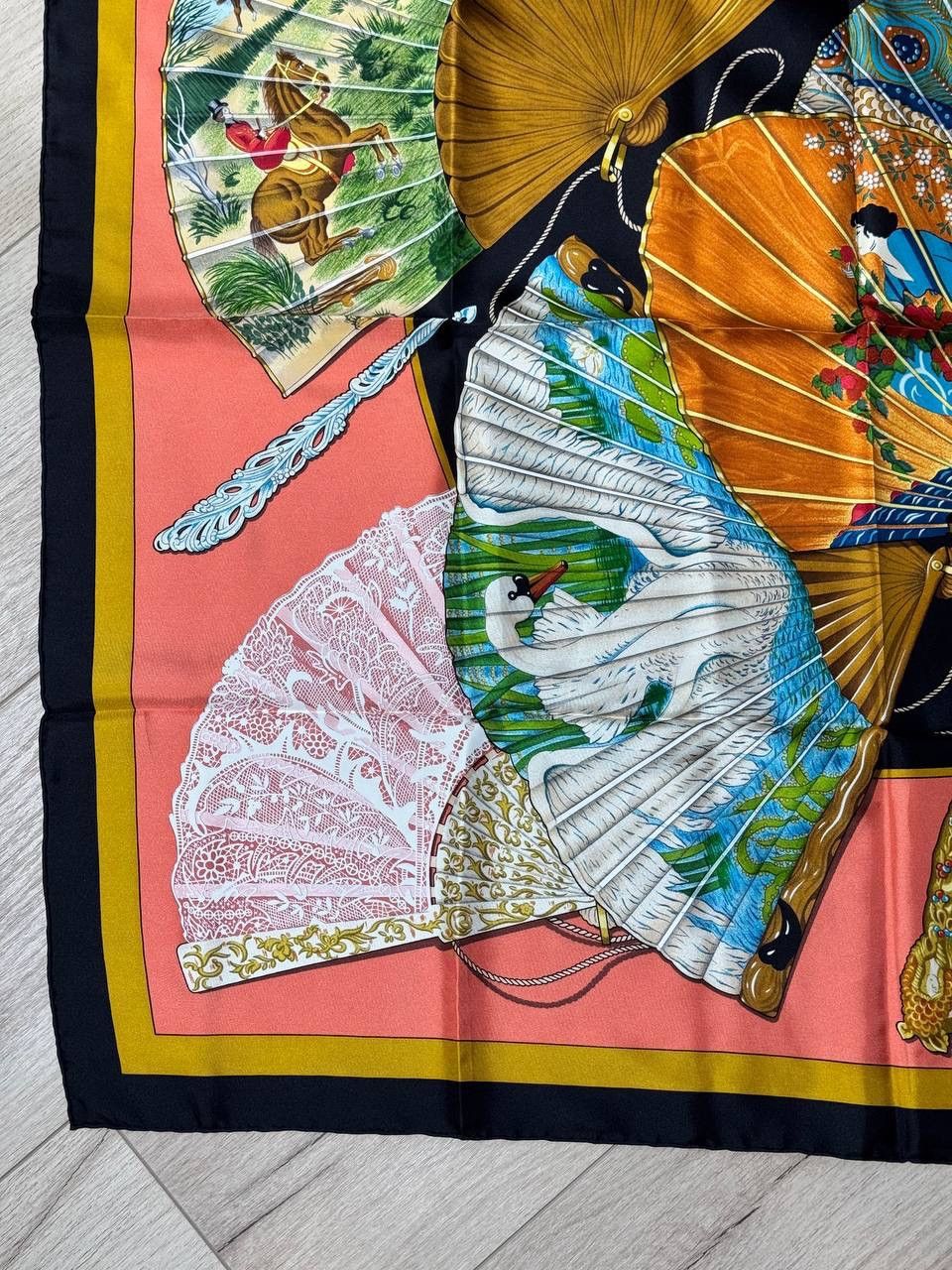 Hermes Hermes silk scarf Brise de Charme 90x90 Size ONE SIZE - 7 Thumbnail