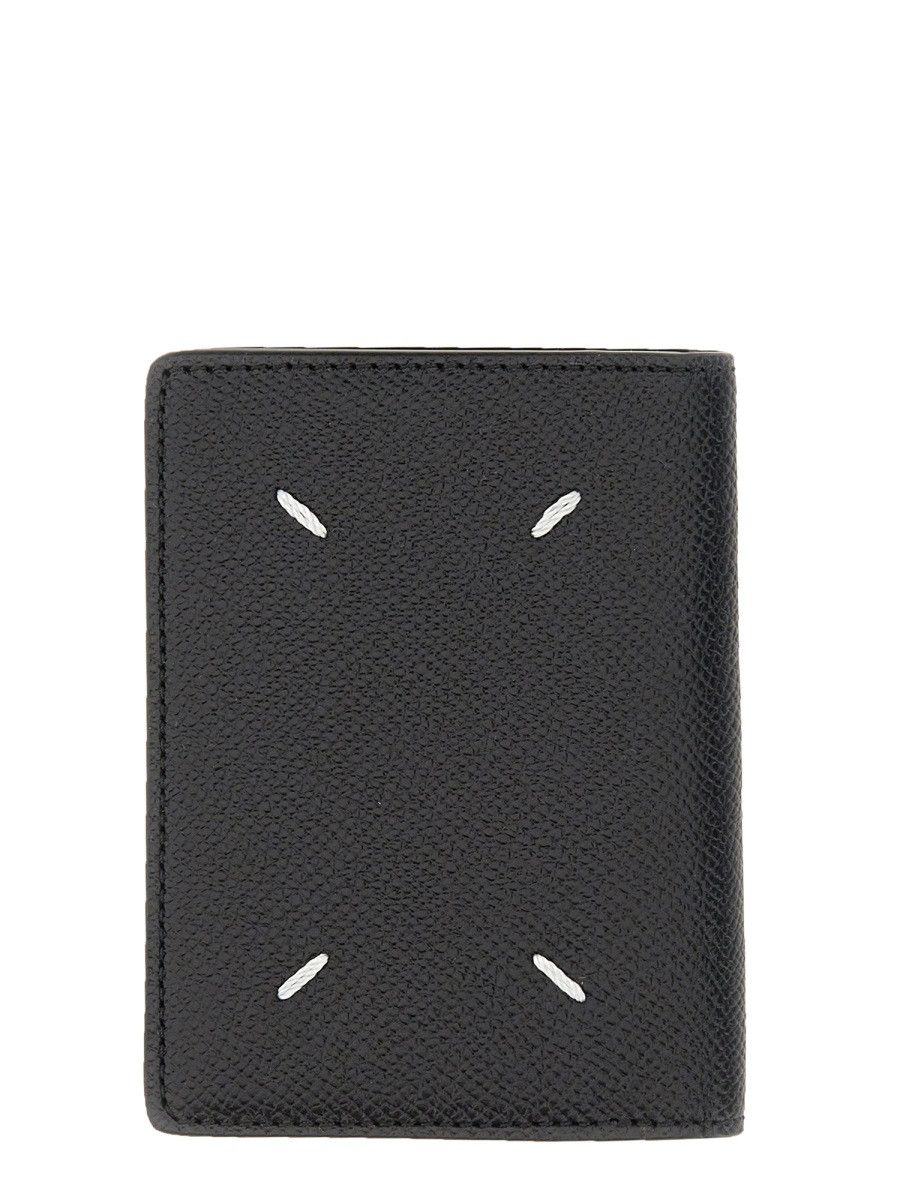 Maison Margiela MAISON MARGIELA PORTACARTE BI-FOLD - BLACK Size ONE SIZE - 1 Thumbnail