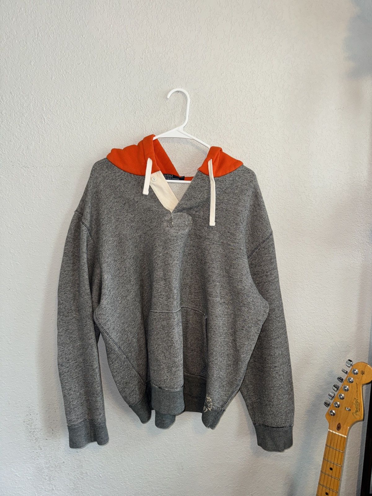 Polo Ralph Lauren Polo Ralph Lauren Vintage Hoodie Size US XL / EU 56 / 4 - 6 Thumbnail
