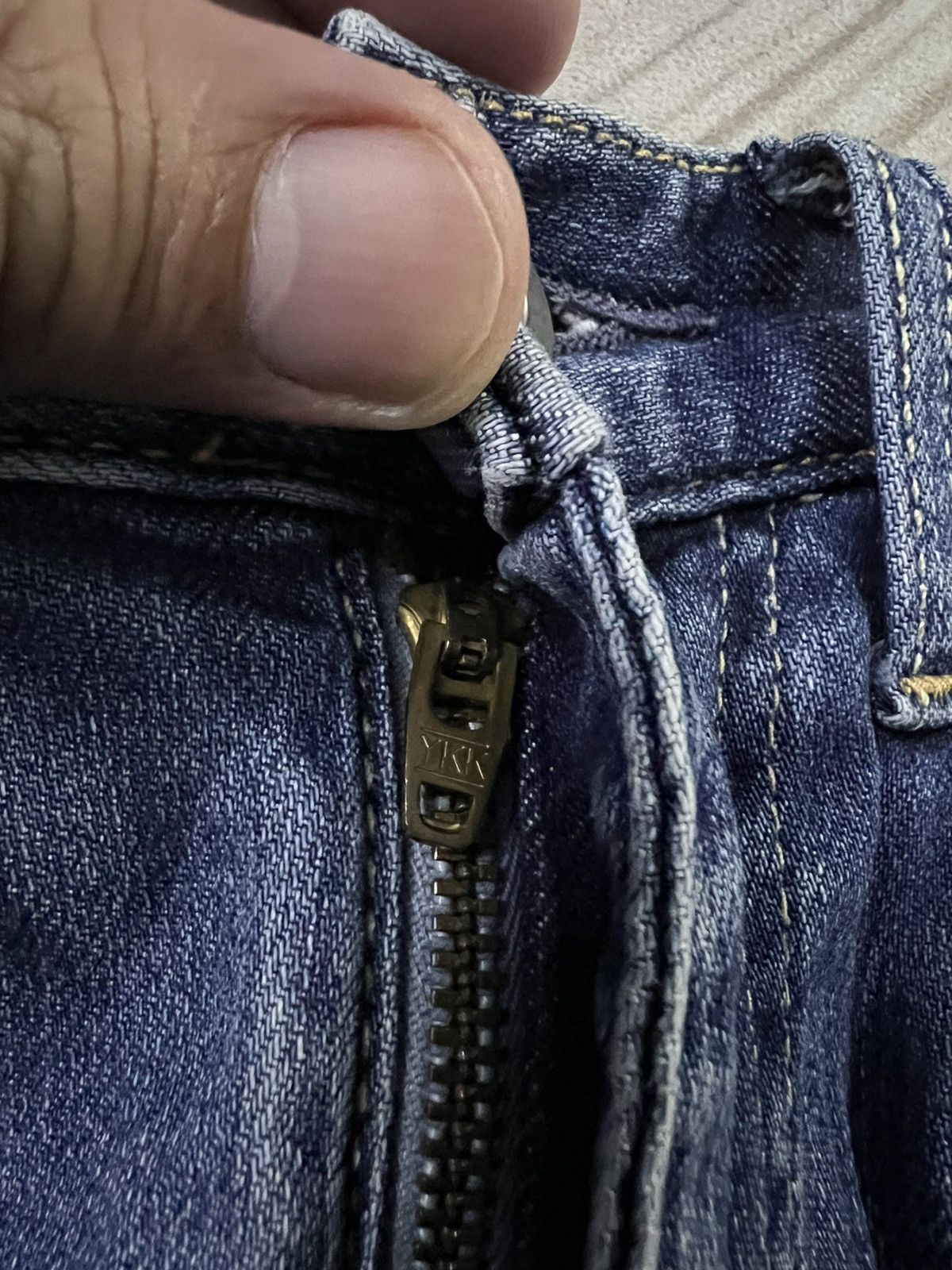 Designer × Issey Miyake × Japanese Brand P.L.S.T Issey Miyake Distressed Jeans Size US 26 / EU 42 - 7 Thumbnail