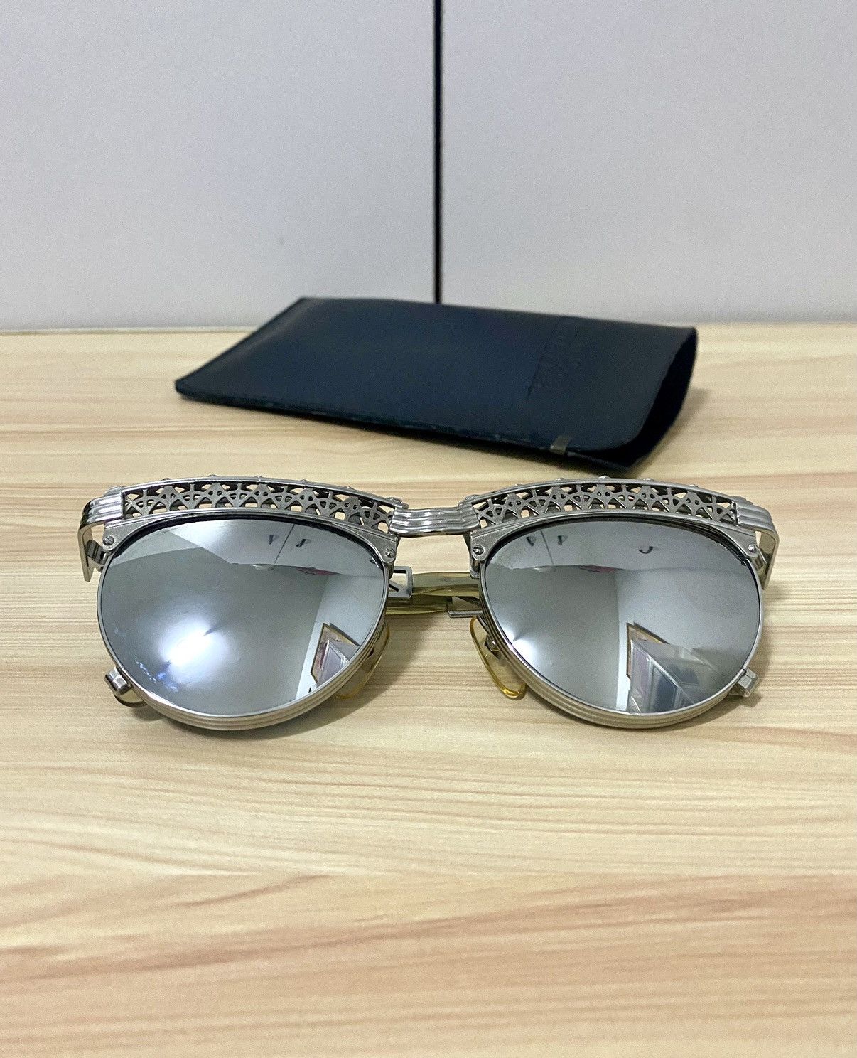 Jean Paul Gaultier 🔥Rare🔥90s Vintage Jean Paul Gaultier Eiffel Towel Sunglasses Size ONE SIZE - 1 Thumbnail