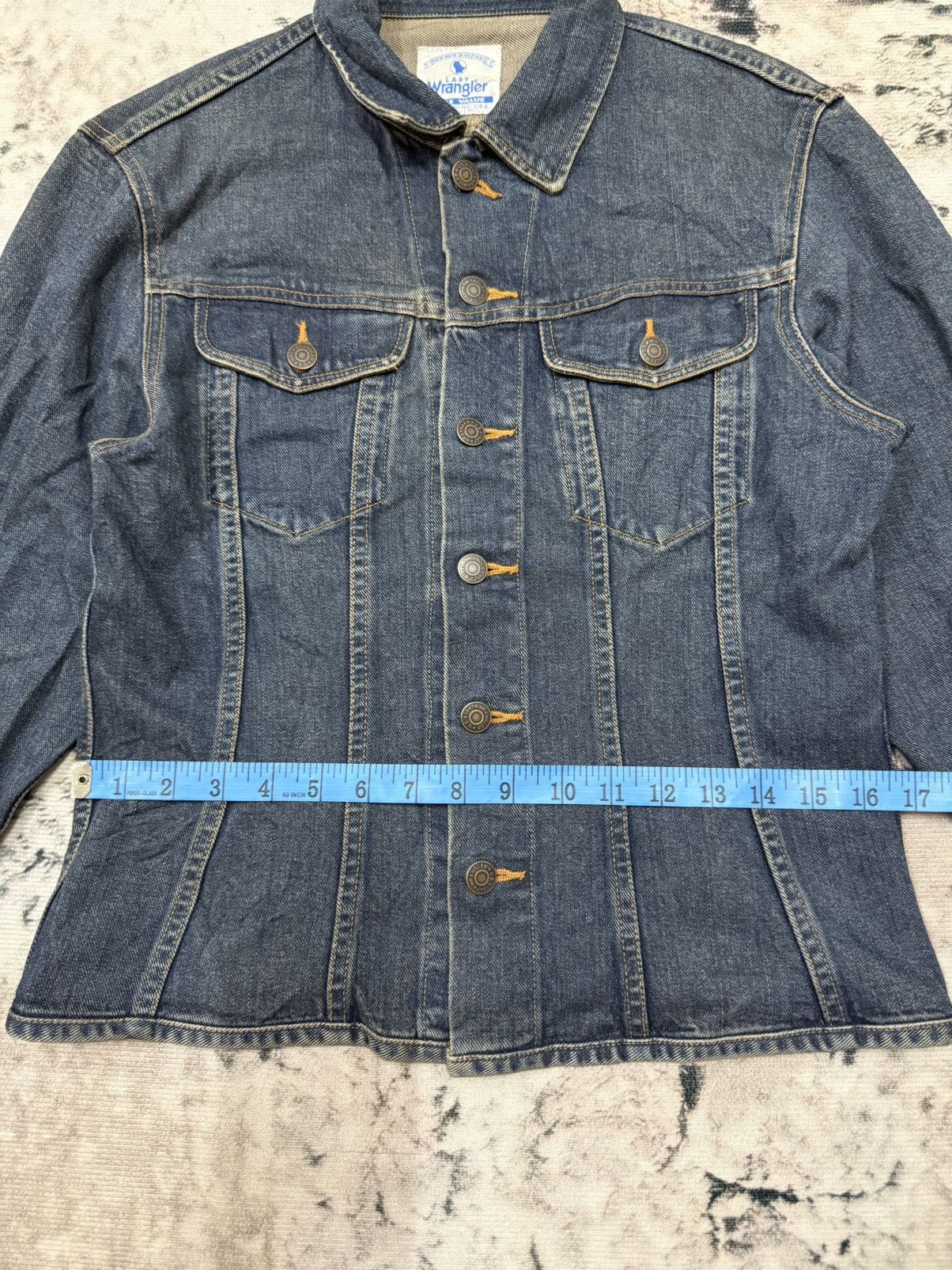 Vintage × Wrangler Vintage 90s Wrangler Blue Bell Denim Jacket Size S / US 4 / IT 40 - 20 Thumbnail