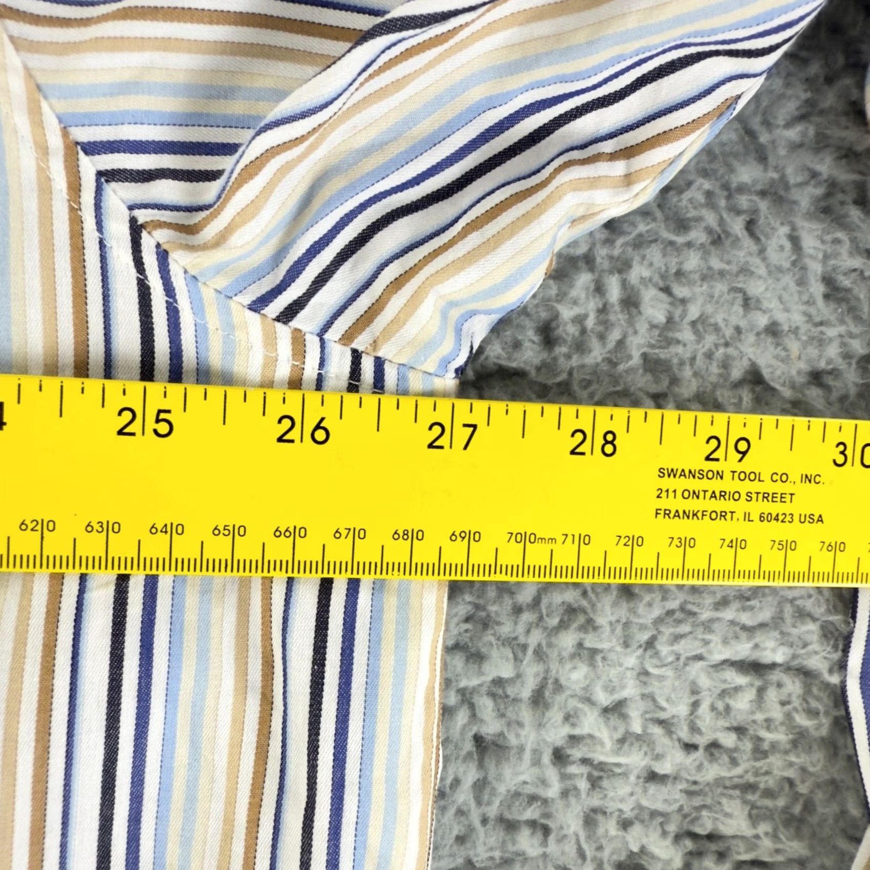 Vintage Marithe Francois Girbaud Button-Up Shirt Mens XXL Blue Stripe LS Size US XXL / EU 58 / 5 - 7 Thumbnail