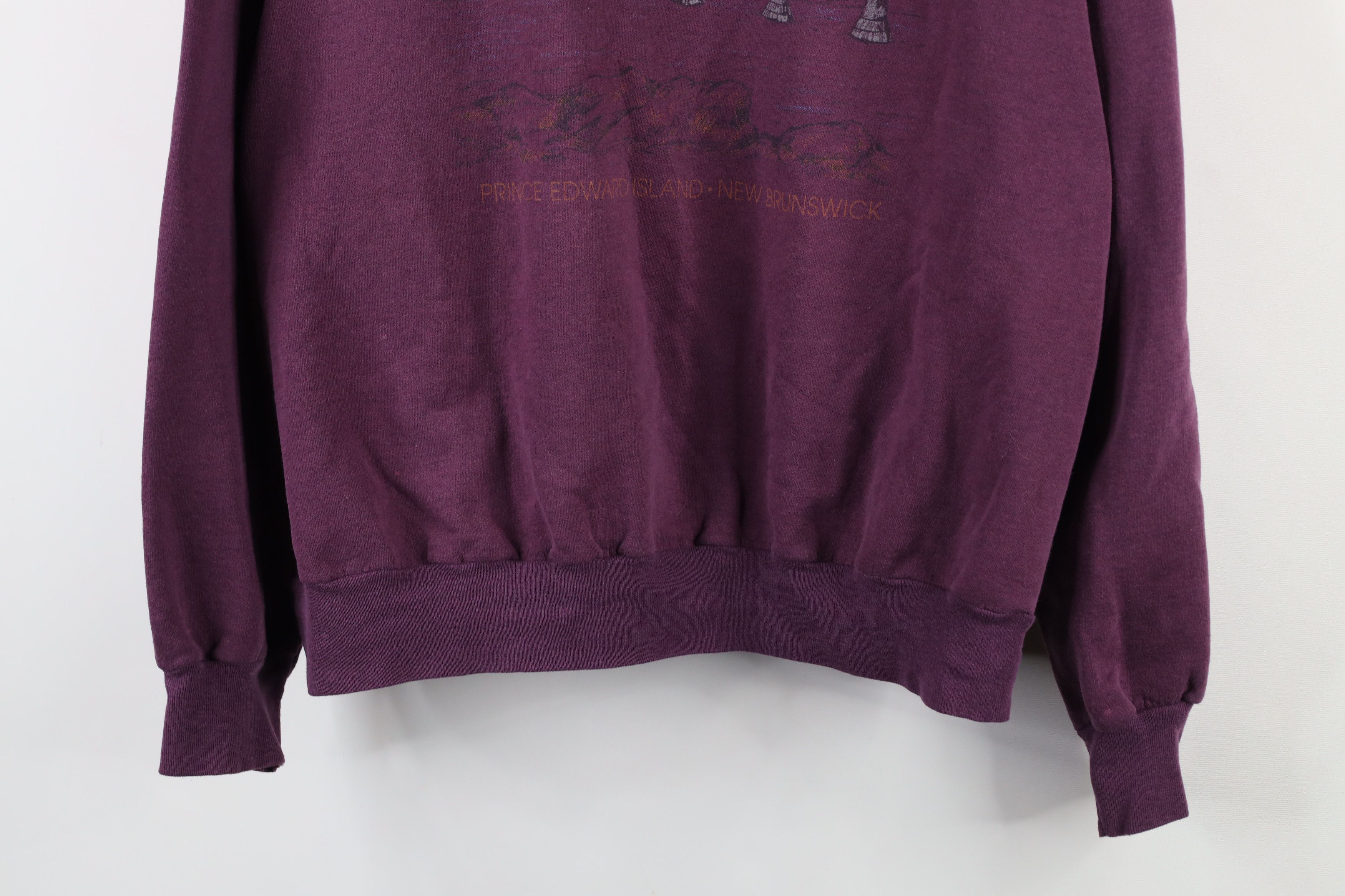 Vintage Vintage 90s Confederation Prince Edward Island Sweatshirt Size XL / US 12-14 / IT 48-50 - 3 Thumbnail