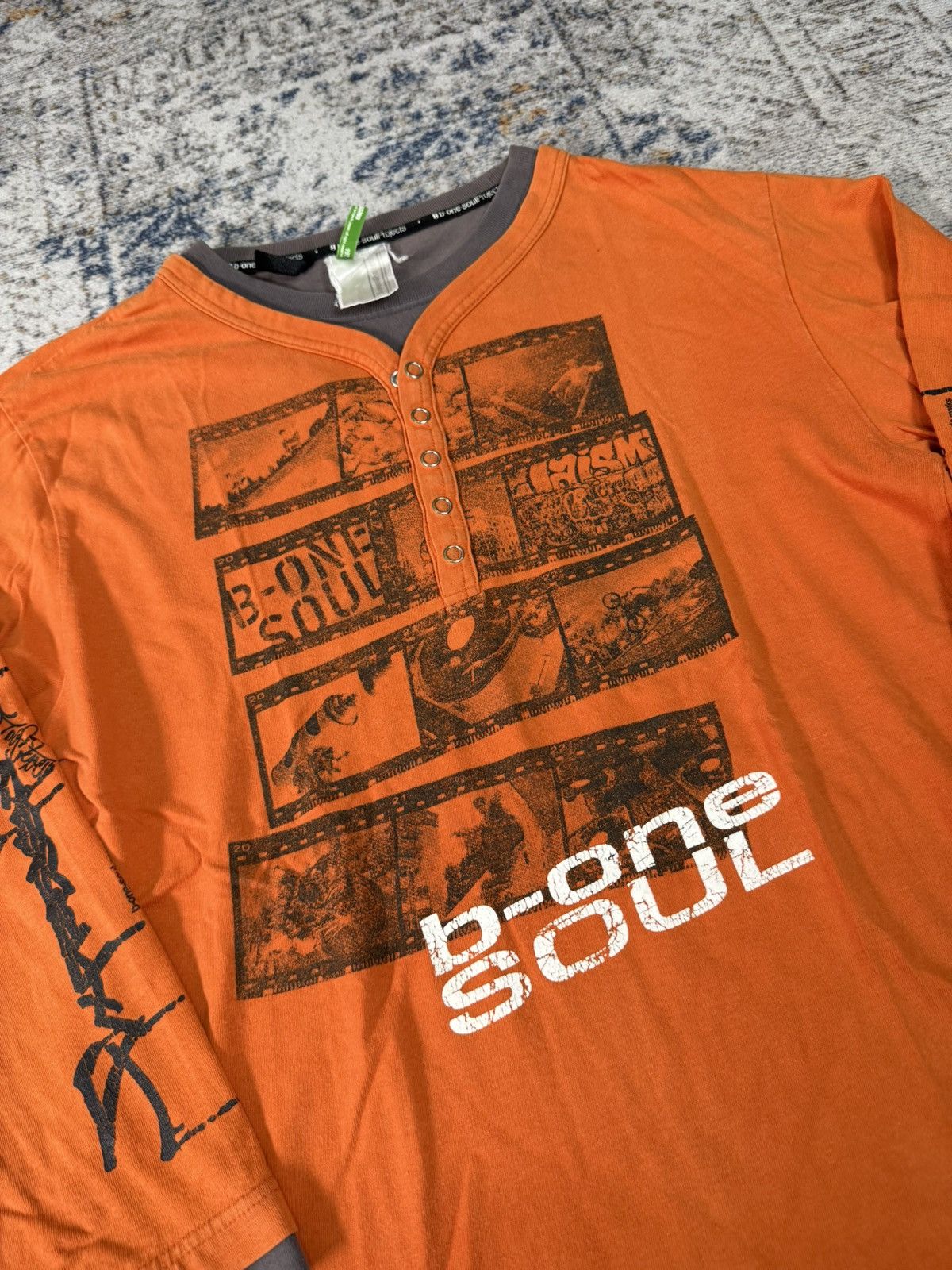 Hysteric Glamour B one soul y2k style long sleeve Size US M / EU 48-50 / 2 - 2 Thumbnail