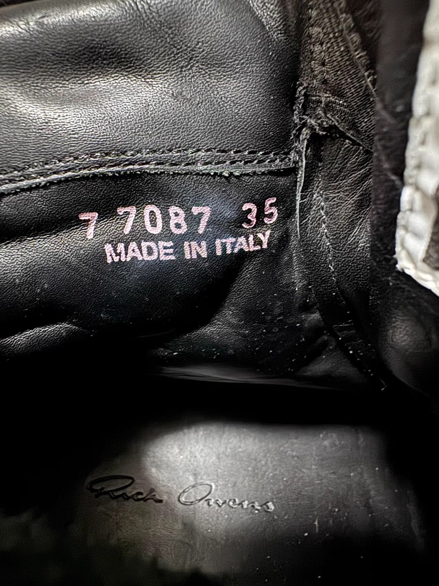 Rick Owens Rick Owens black "Reverse Triangle" sneakers Size US 5 / IT 35 - 9 Thumbnail
