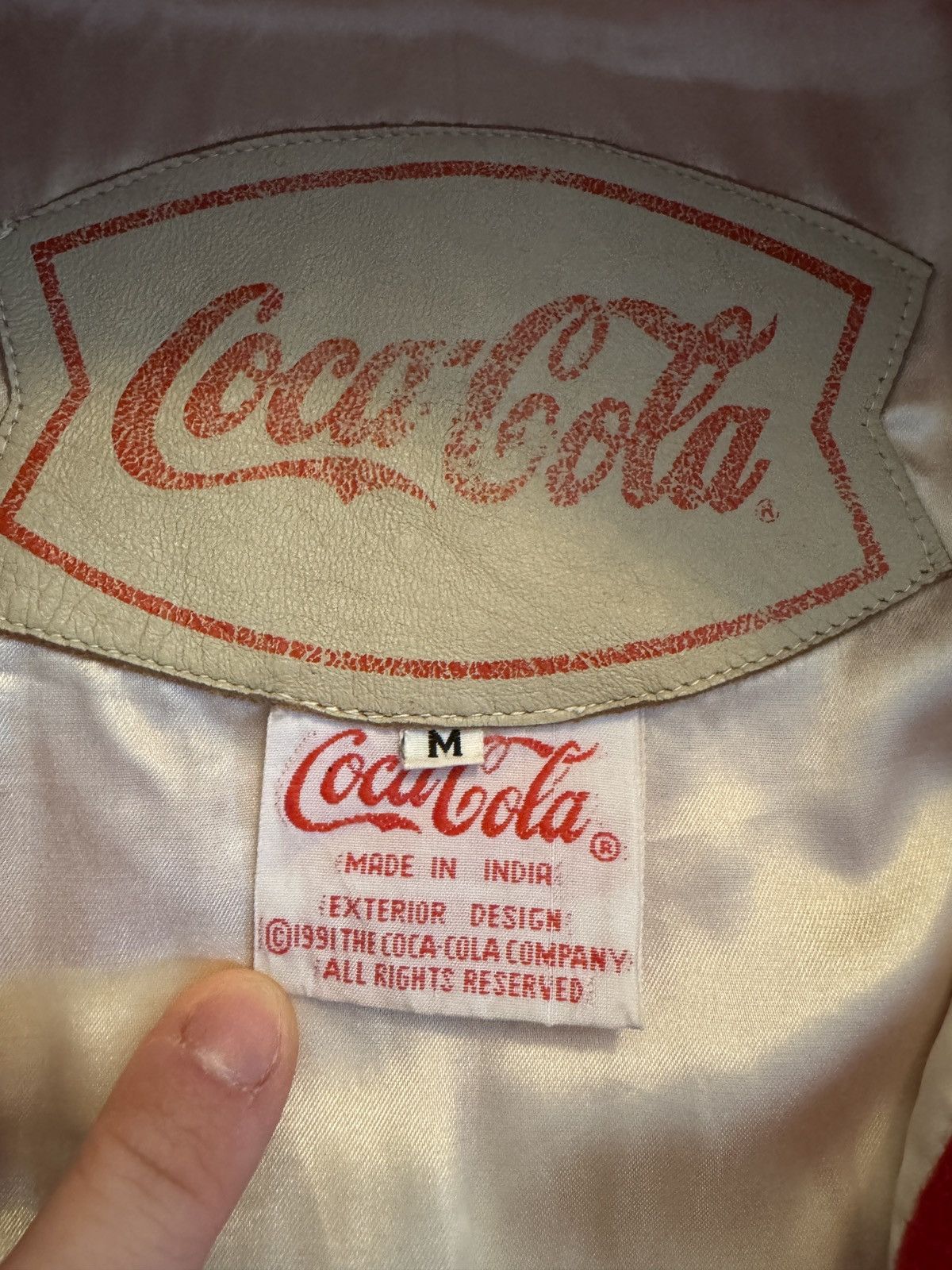 Coca Cola × Vintage Vintage 1991 Coca cola varsity Size US M / EU 48-50 / 2 - 6 Thumbnail