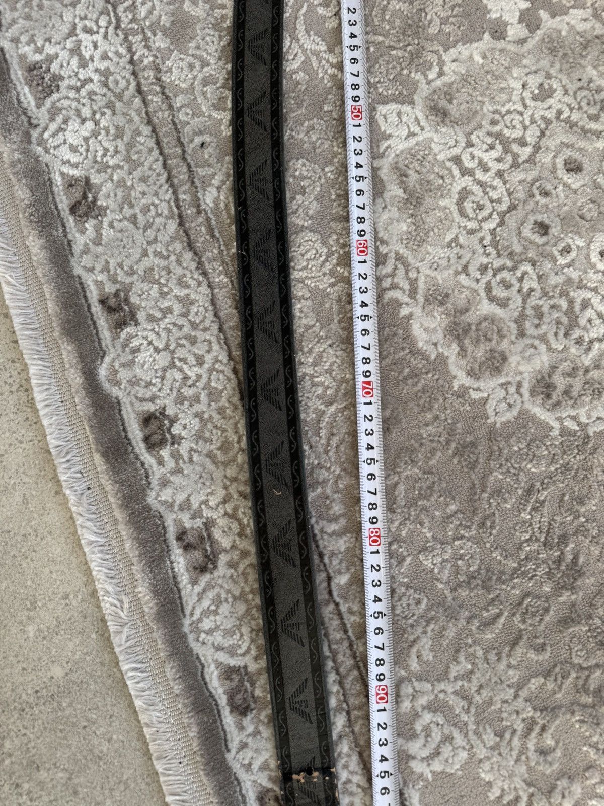 Armani Vintage Armani Monogram FADED Belt Y2K Size ONE SIZE - 4 Thumbnail
