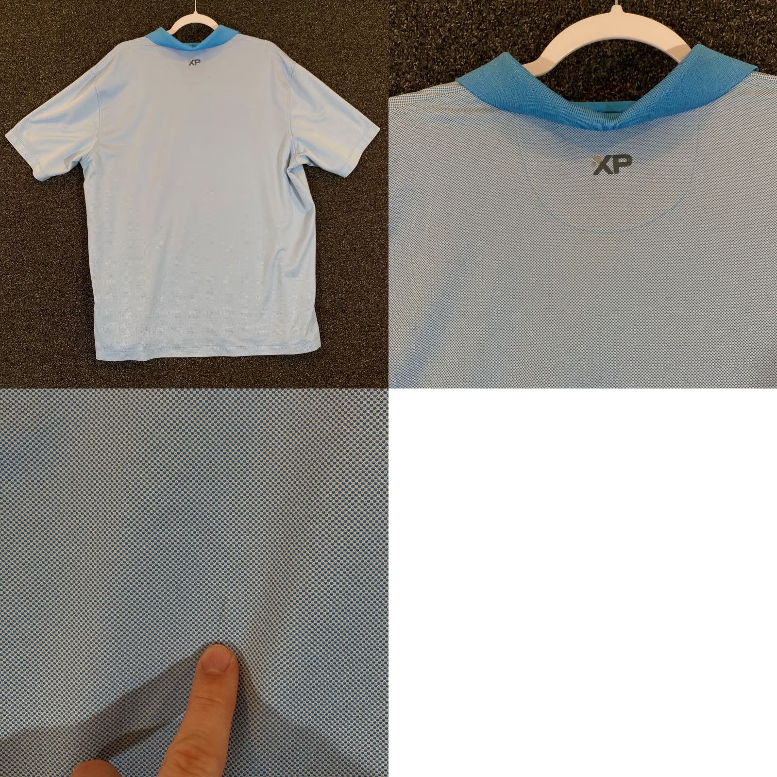 Vintage bermuda sands Shirt XL Blue Golf Course Casual Polo Sport Lake Isle Solid Mens Size US XL / EU 56 / 4 - 8 Thumbnail