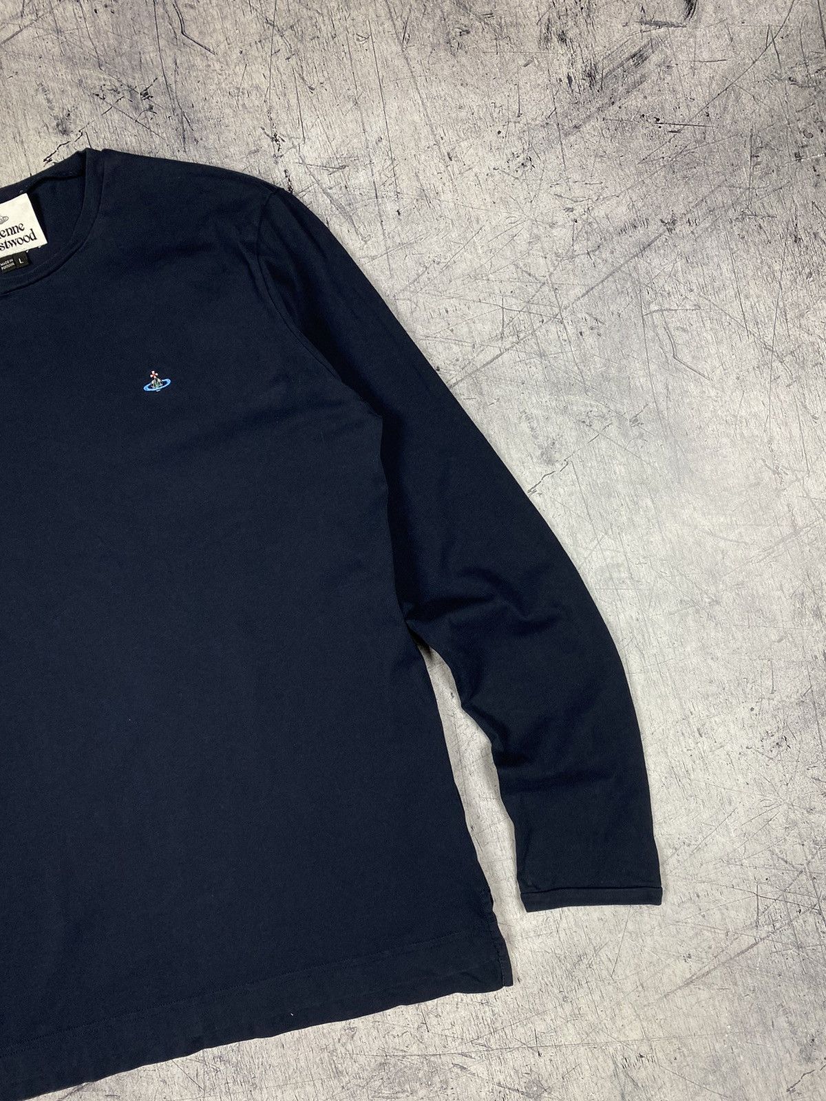 Designer × Vivienne Westwood Vivienne Westwood Designer Basic Long Sleeve Shirt Size US L / EU 52-54 / 3 - 3 Thumbnail