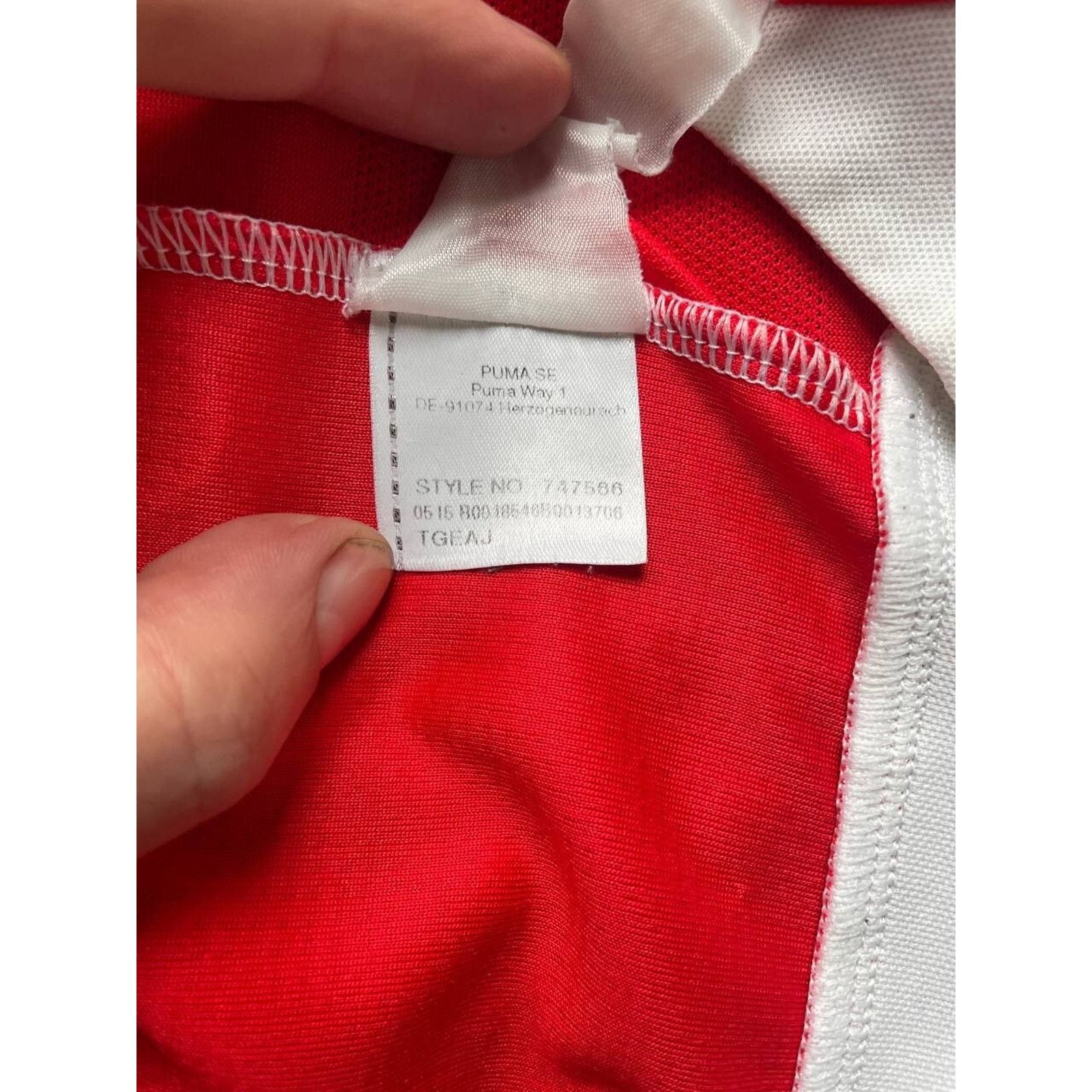 Puma Vintage Arsenal Red Soccer Jersey M Puma Fly Emirates Size US M / EU 48-50 / 2 - 6 Thumbnail